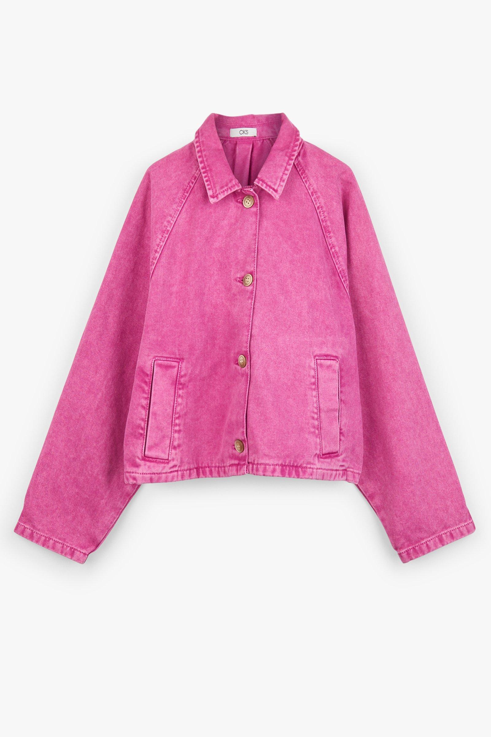 CKS Dames - SAIRA - veste en jean - violet