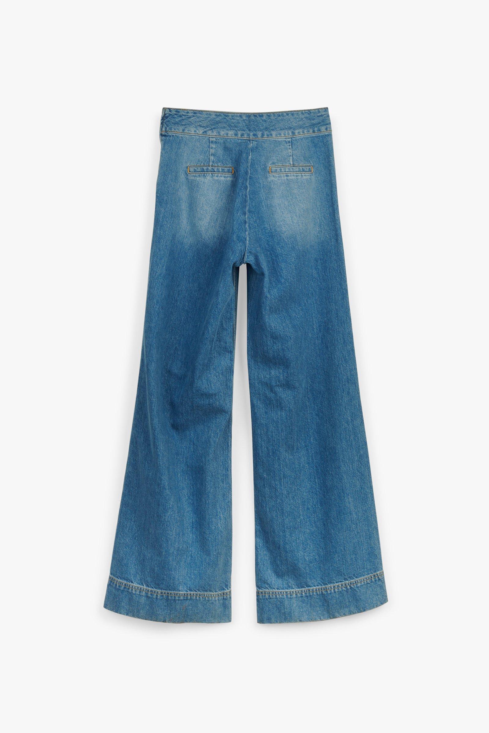CKS Dames - TAIFOS - lange jeans - blauw