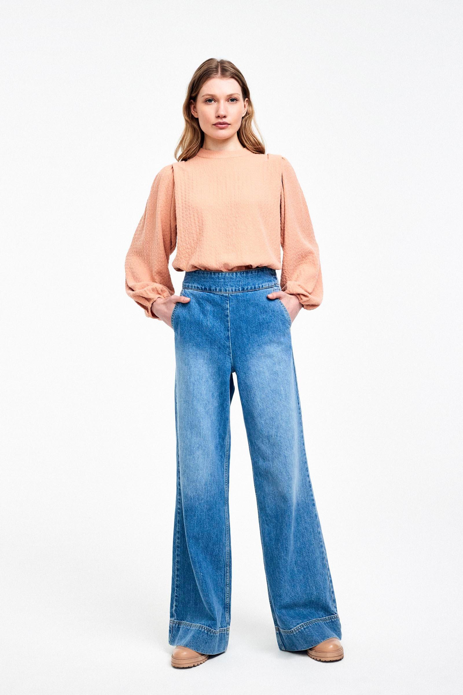 CKS Dames - TAIFOS - long jeans - blue