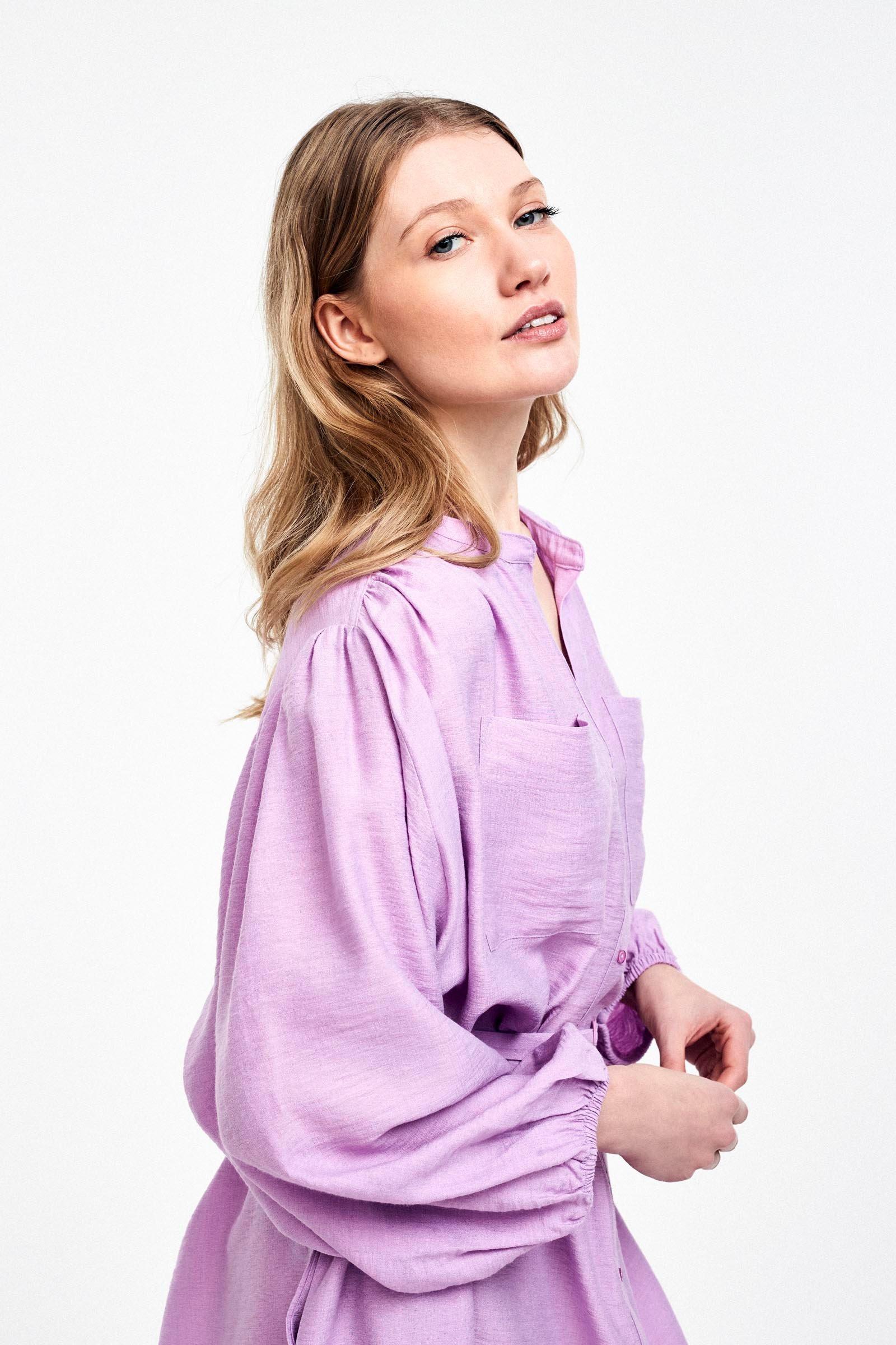 CKS Dames - WILDALA - long dress - purple