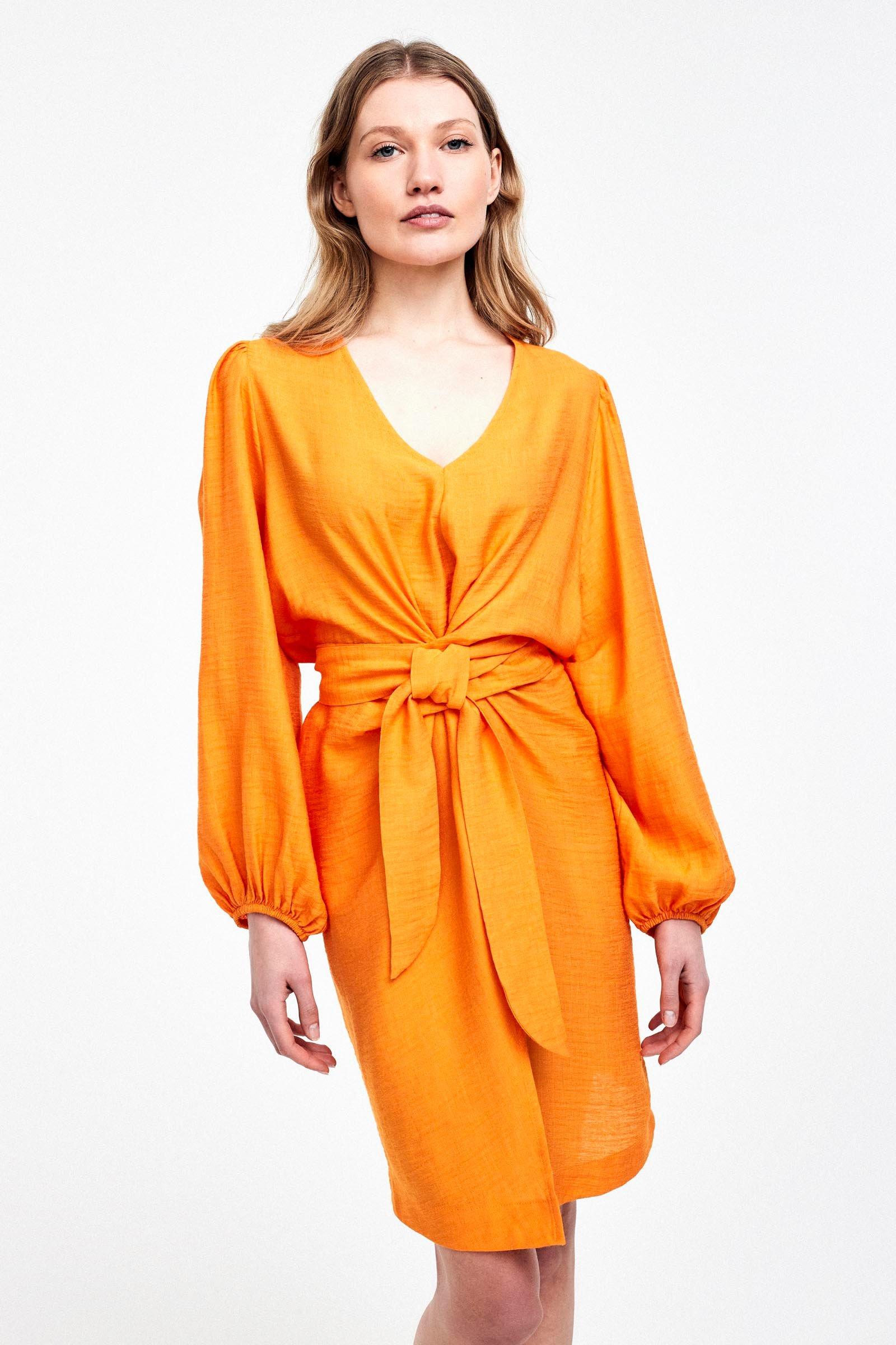 CKS Dames - WANDER - Kurzes Kleid - Orange