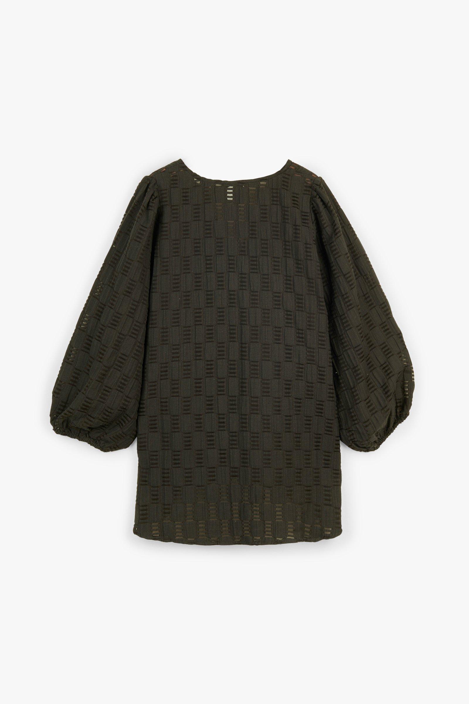 CKS Dames - SERA - blouse lange mouwen - donkergrijs