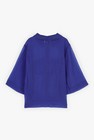 CKS Dames - SELIN - blouse korte mouwen - donkerblauw