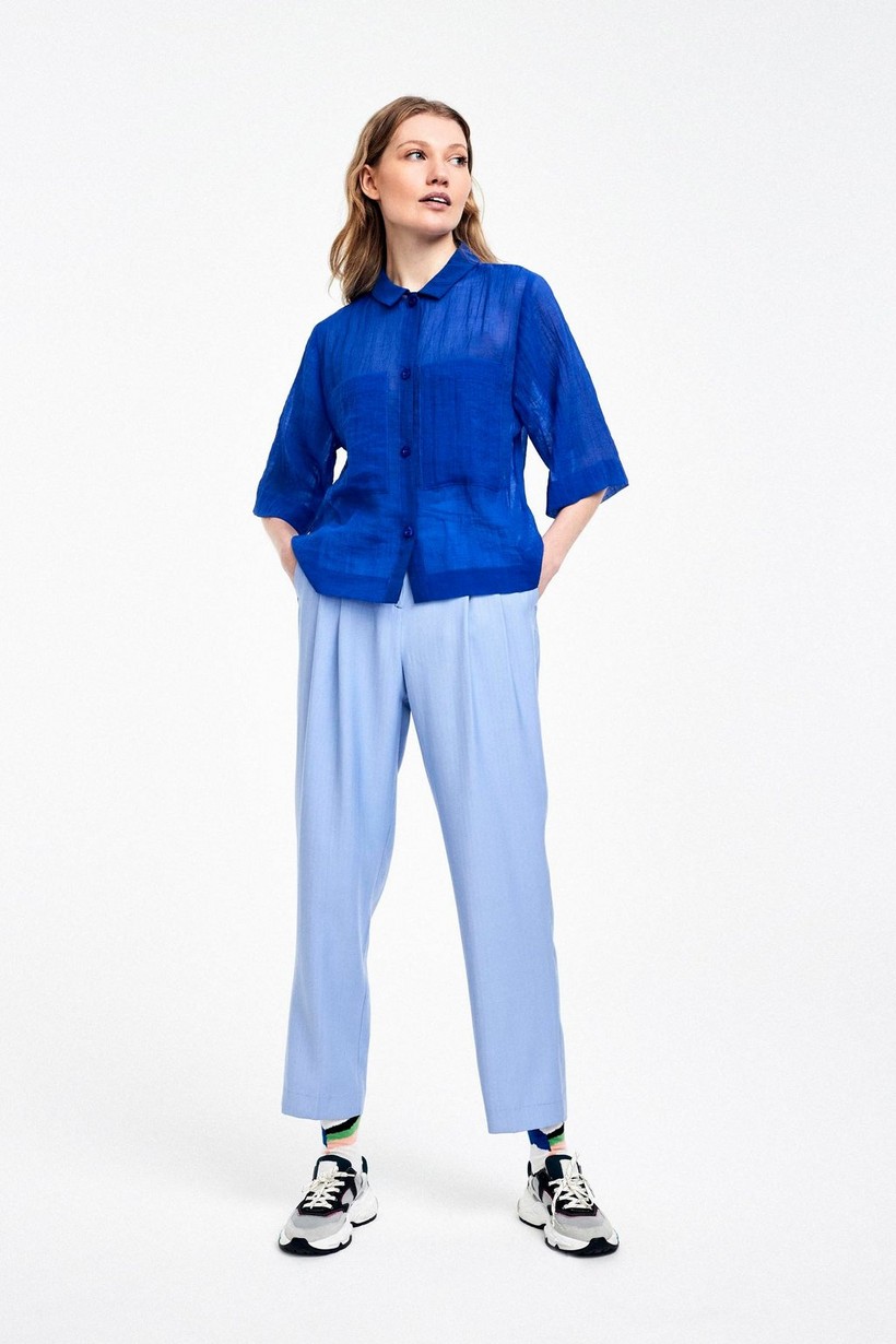 CKS Dames - SELIN - blouse long sleeves - dark blue