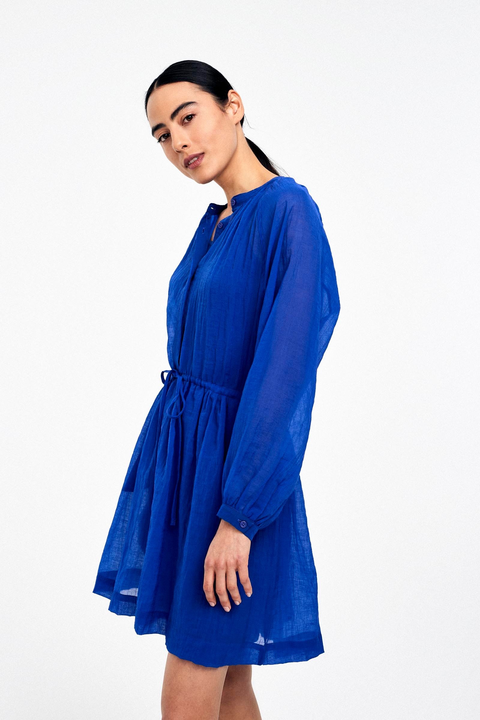 CKS Dames - WEFA - korte jurk - donkerblauw