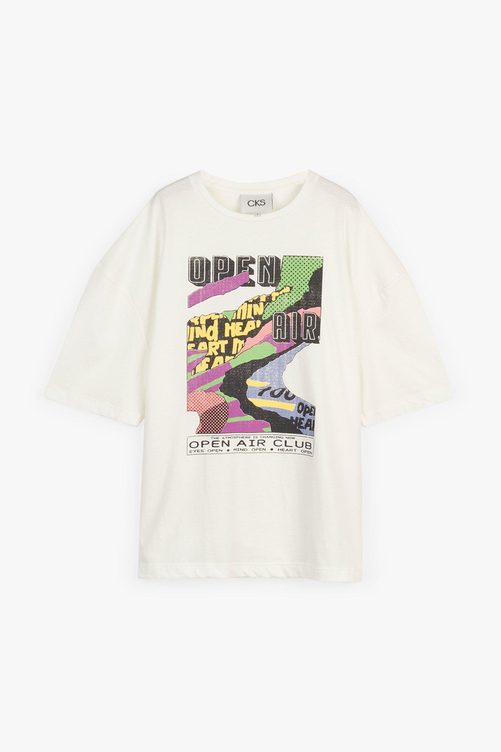 CKS Dames - SELDA - T-Shirt Kurzarm - Weiß