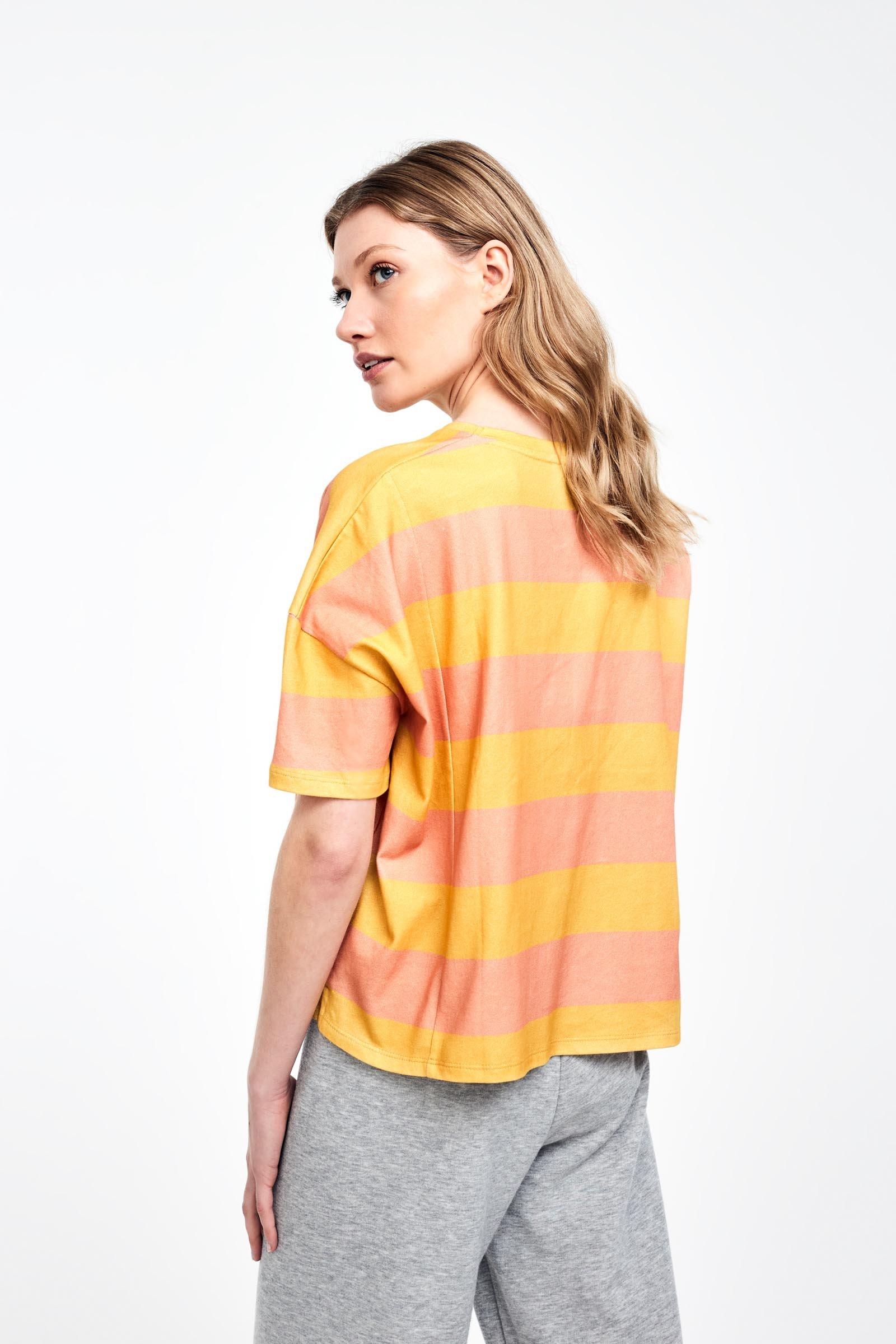 CKS Dames - WELCOME - t-shirt short sleeves - yellow
