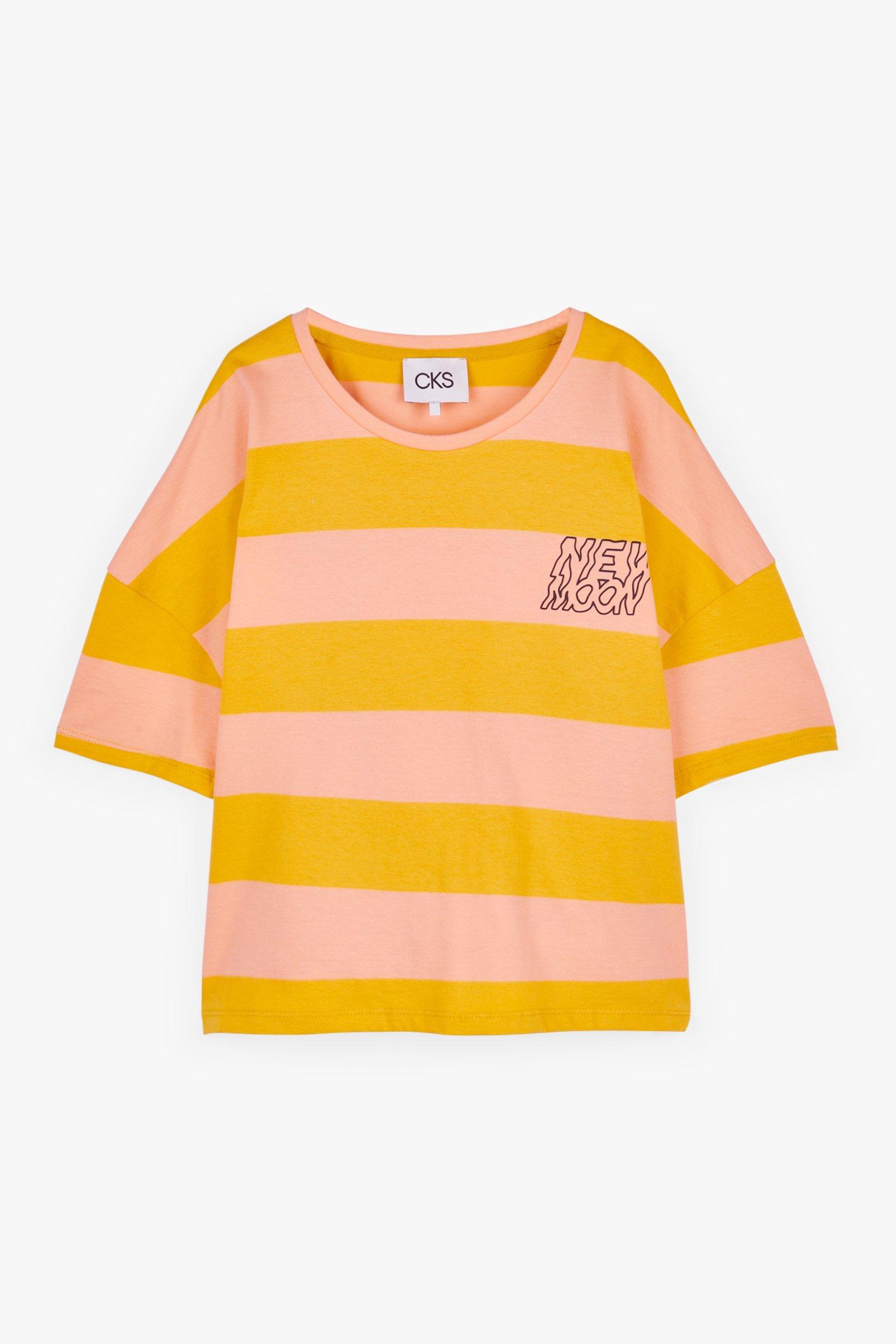 CKS Dames - WELCOME - t-shirt short sleeves - yellow