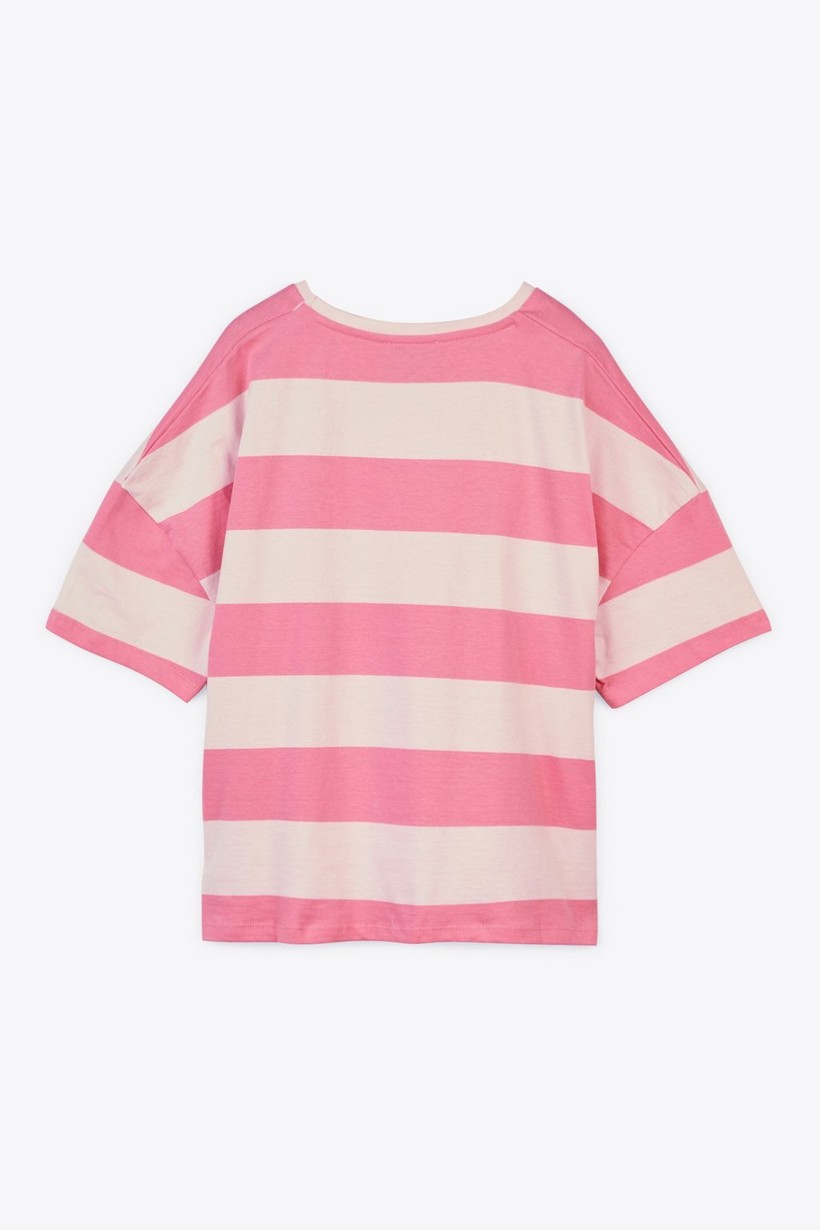 CKS Dames - WELCOME - t-shirt short sleeves - pink