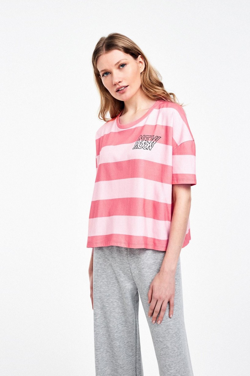 CKS Dames - WELCOME - t-shirt à manches courtes - rose