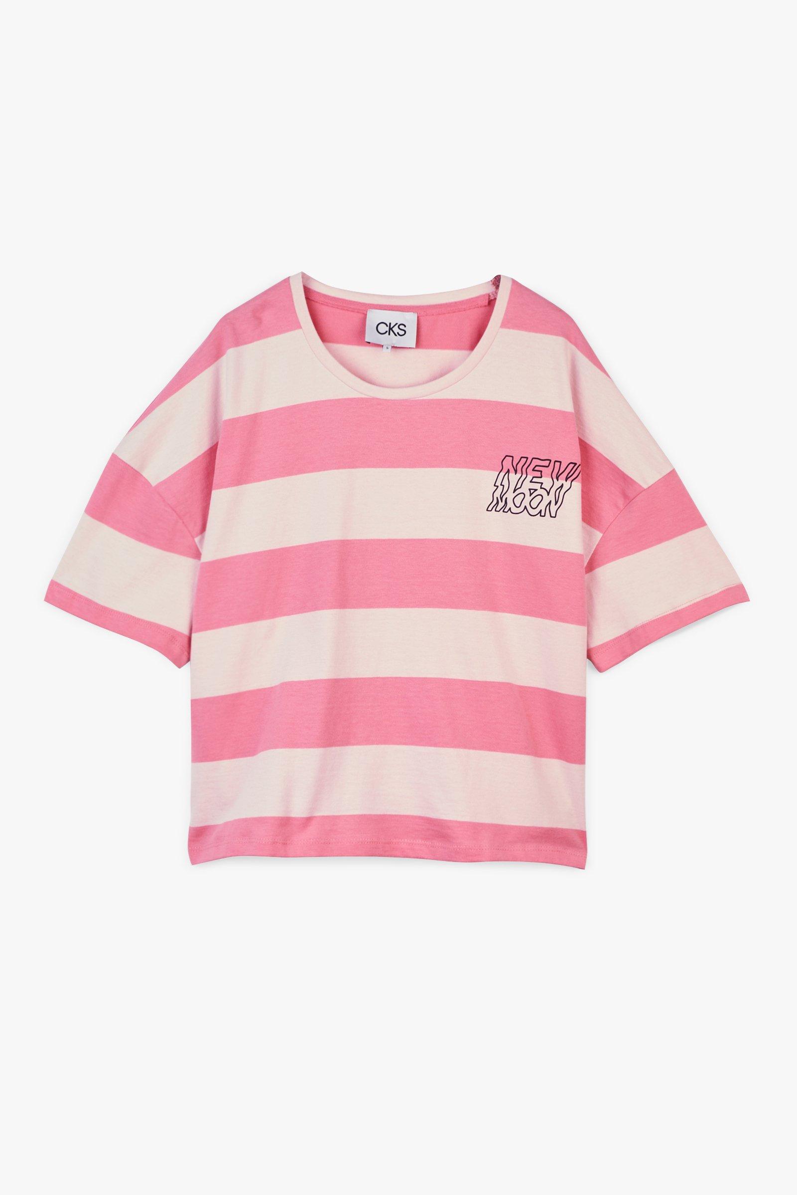 CKS Dames - WELCOME - t-shirt short sleeves - pink