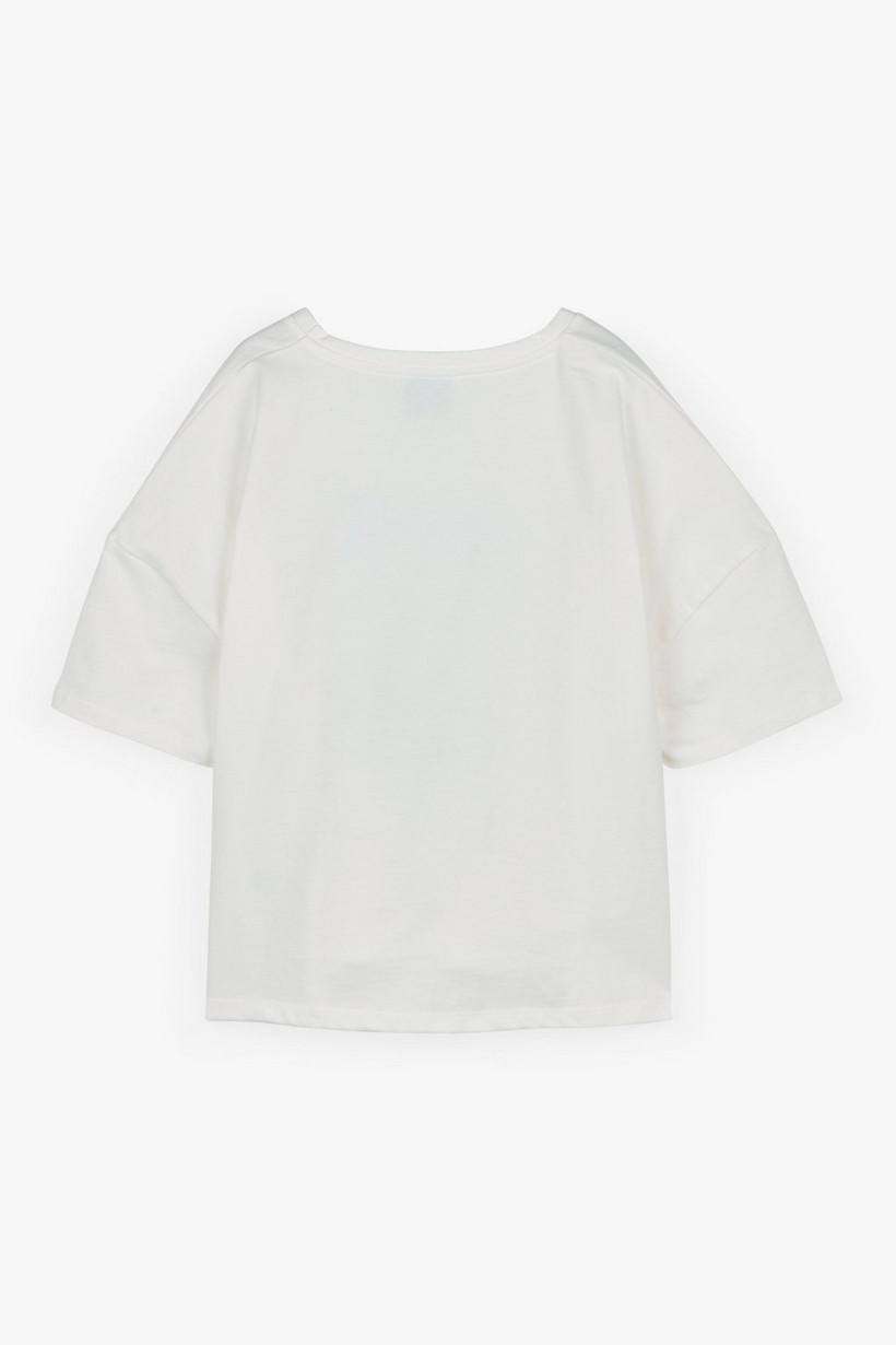 CKS Dames - WELCOME - T-Shirt Kurzarm - Weiß