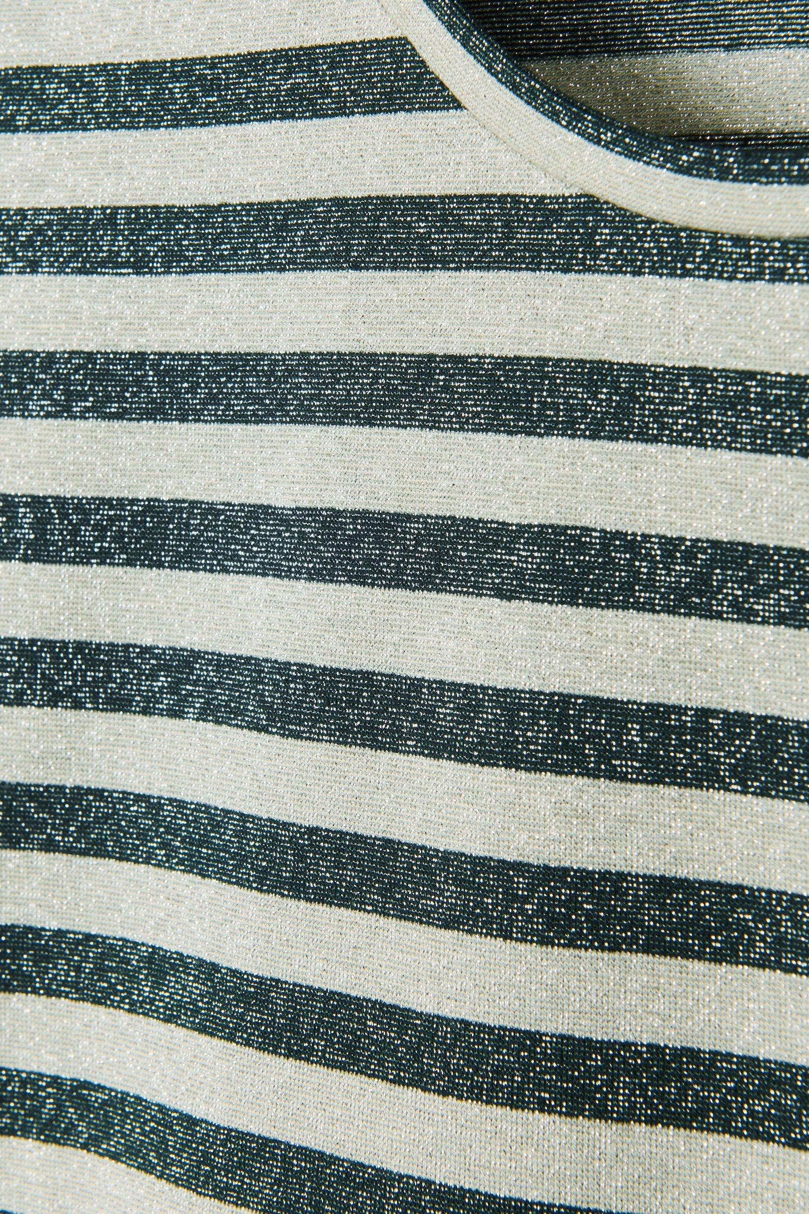 CKS Dames - SARI - T-Shirt Mit Dreiviertel-Ärmeln - Dunkelgrün