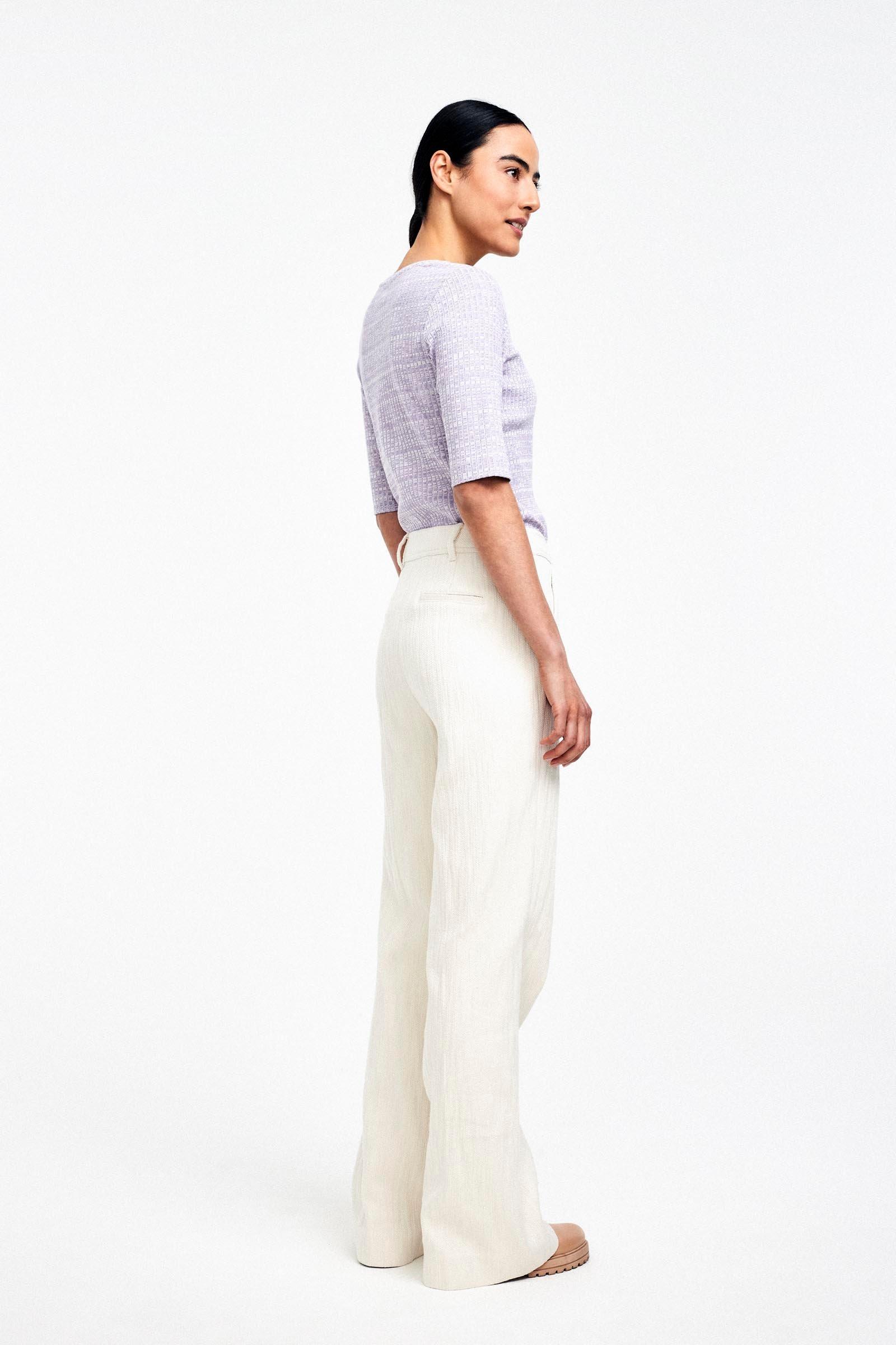 CKS Dames - TARANTA - pantalon long - blanc