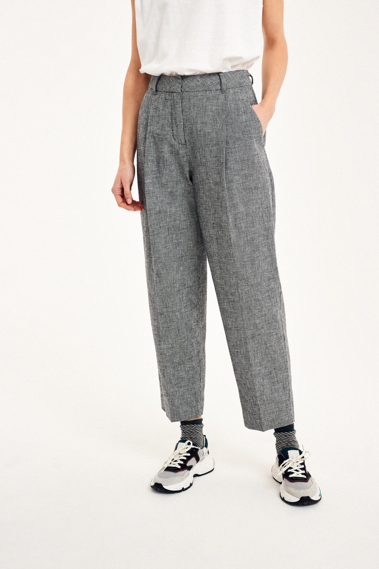 CKS Dames - LAHTIS - ankle trousers - dark grey