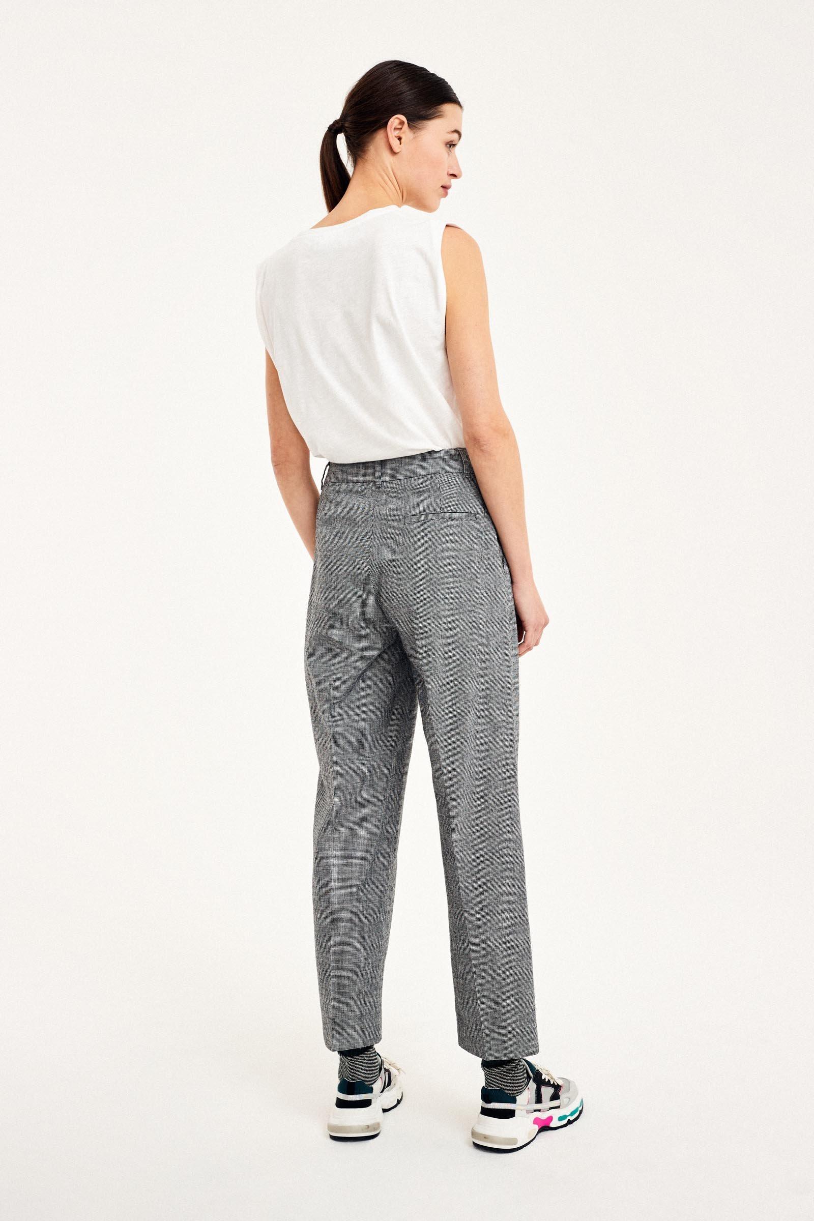 CKS Dames - LAHTIS - ankle trousers - dark grey