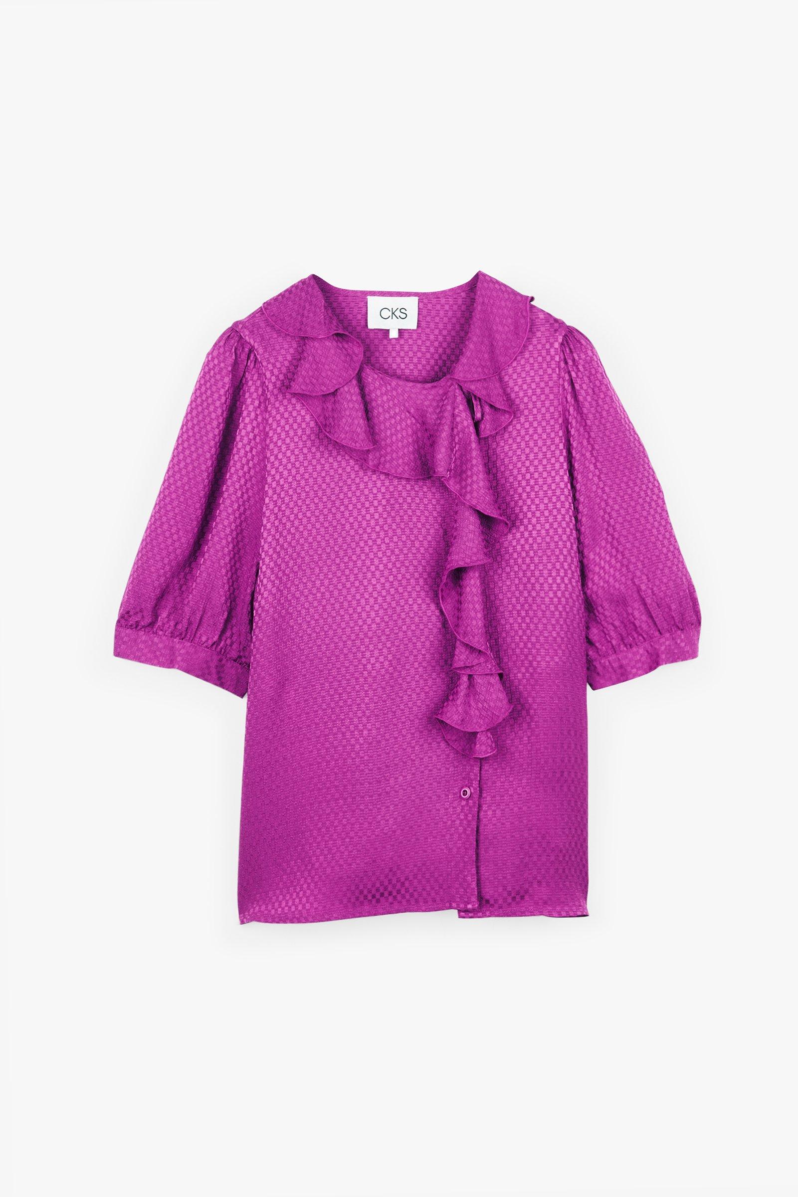 CKS Dames - SASCHA - blouse long sleeves - purple