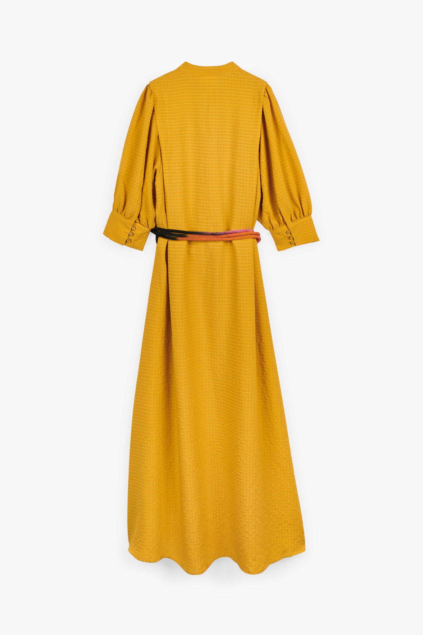 CKS Dames - RILLYS - robe longue - jaune