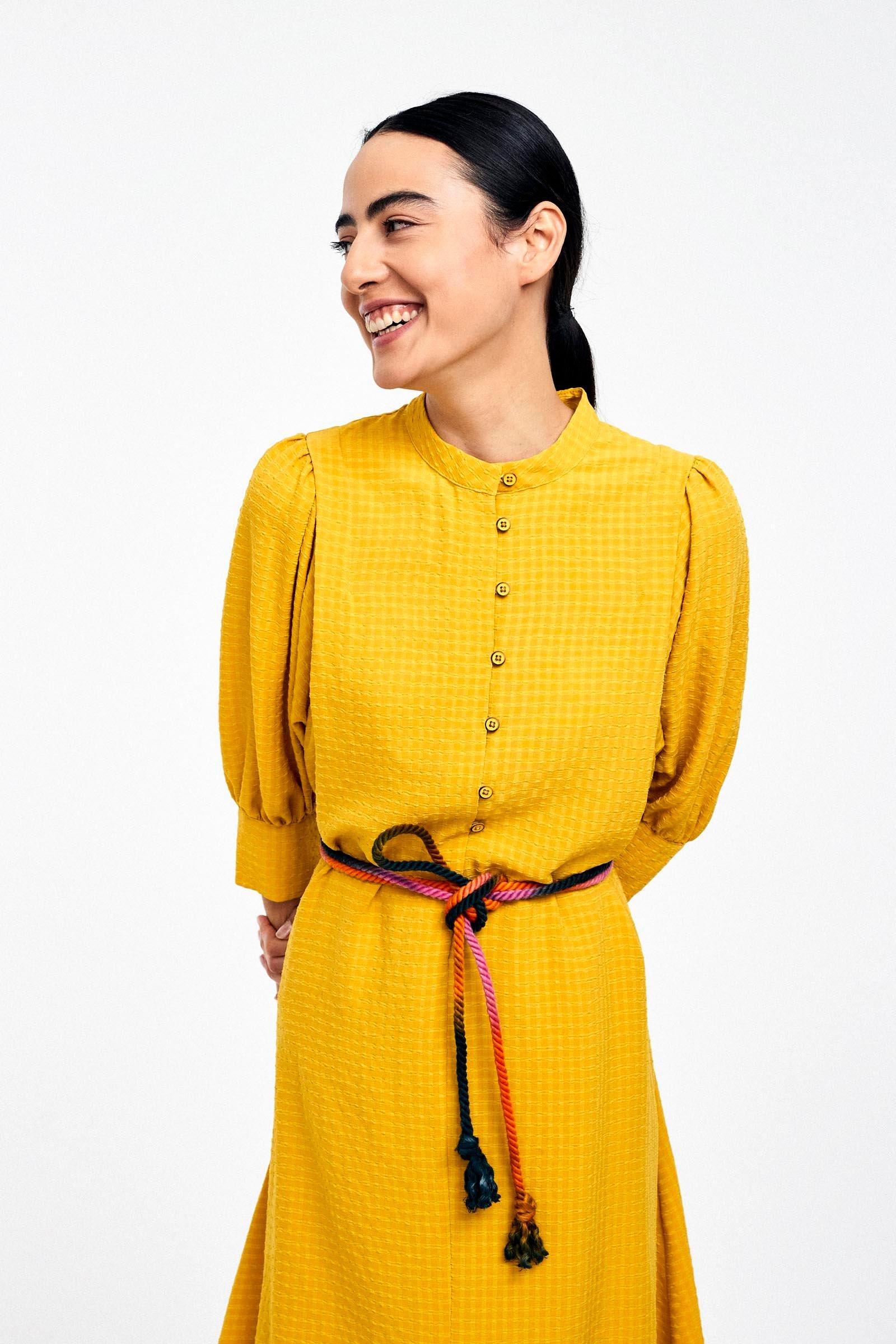 CKS Dames - RILLYS - long dress - yellow