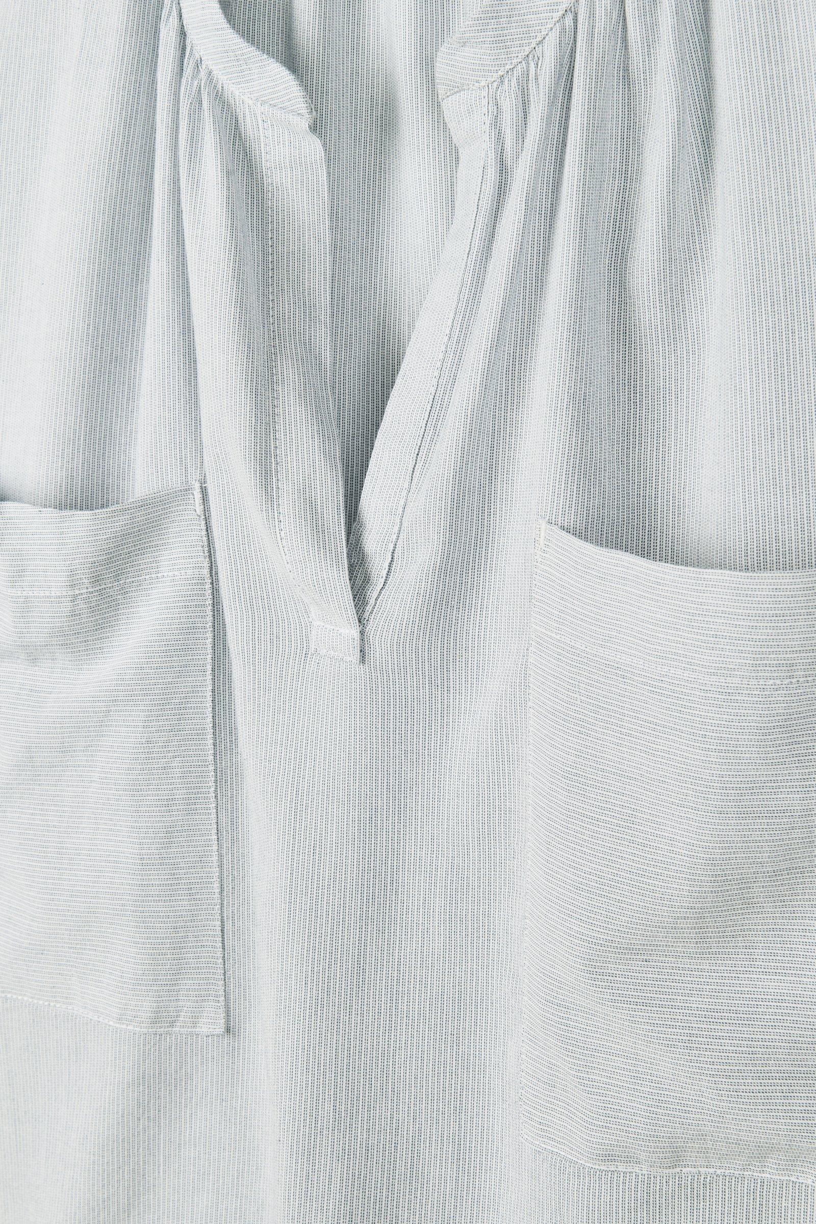 CKS Dames - SANSA - Bluse Kurze Ärmel - Hellblau