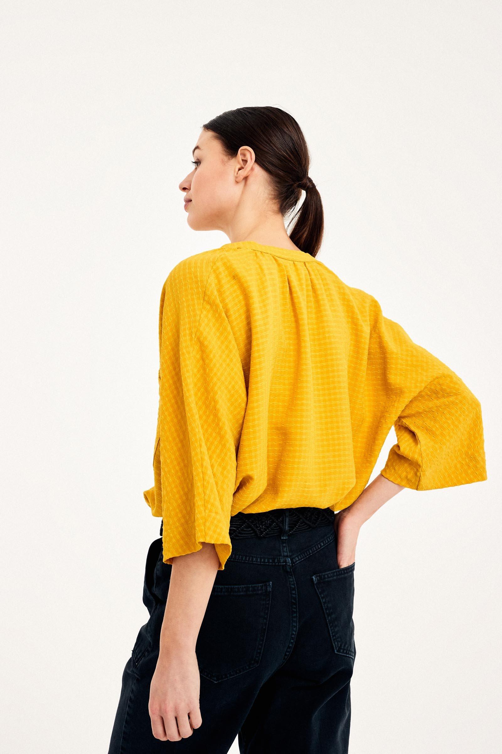 CKS Dames - SANSA - blouse lange mouwen - geel