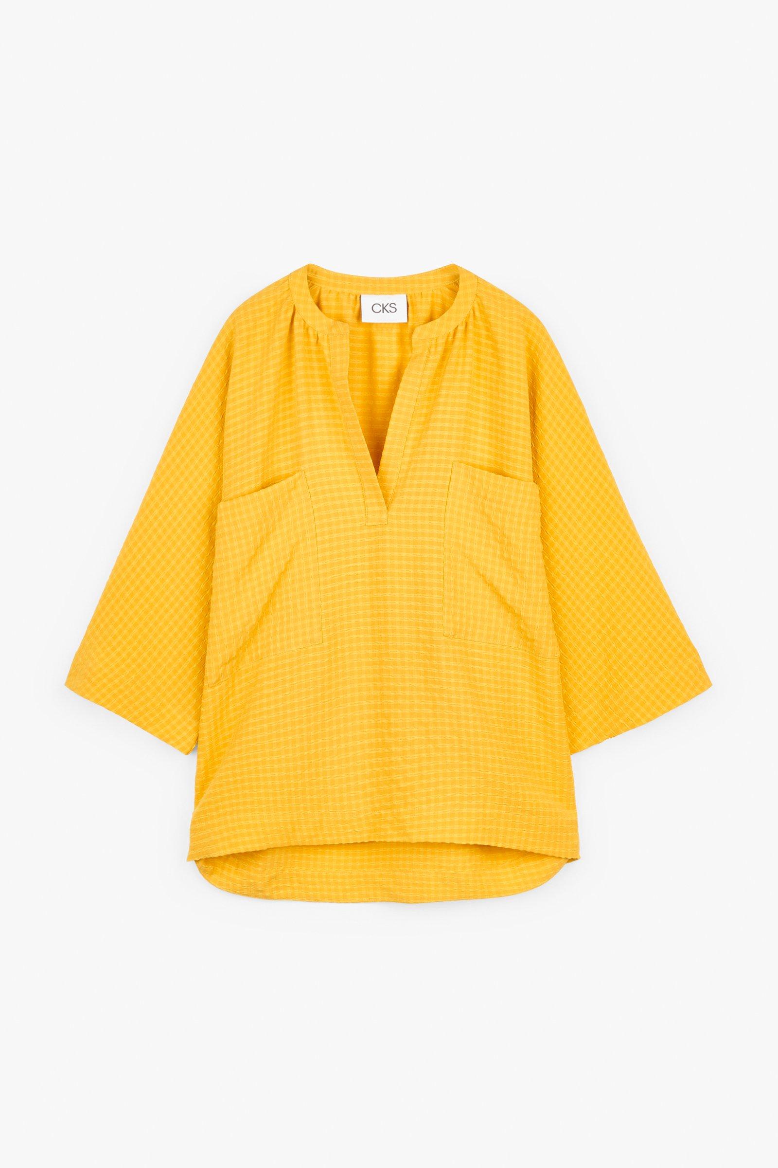 CKS Dames - SANSA - blouse lange mouwen - geel