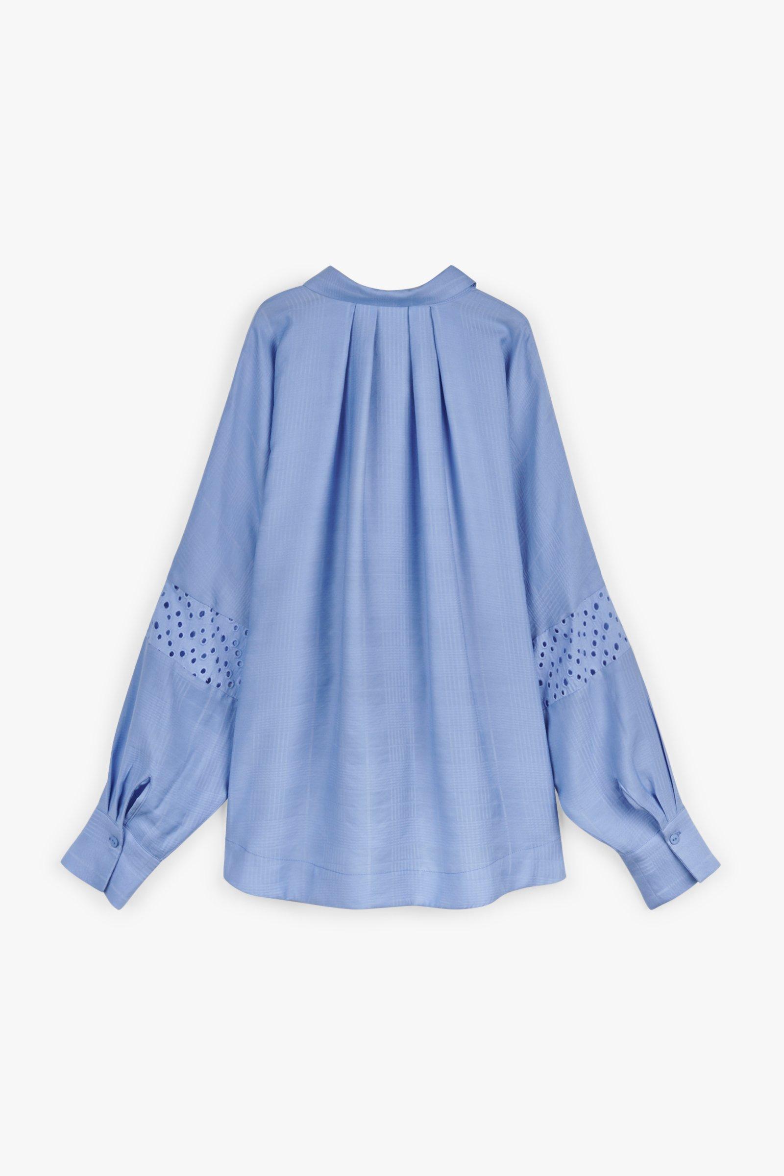 CKS Dames - LATINA - blouse korte mouwen - lila