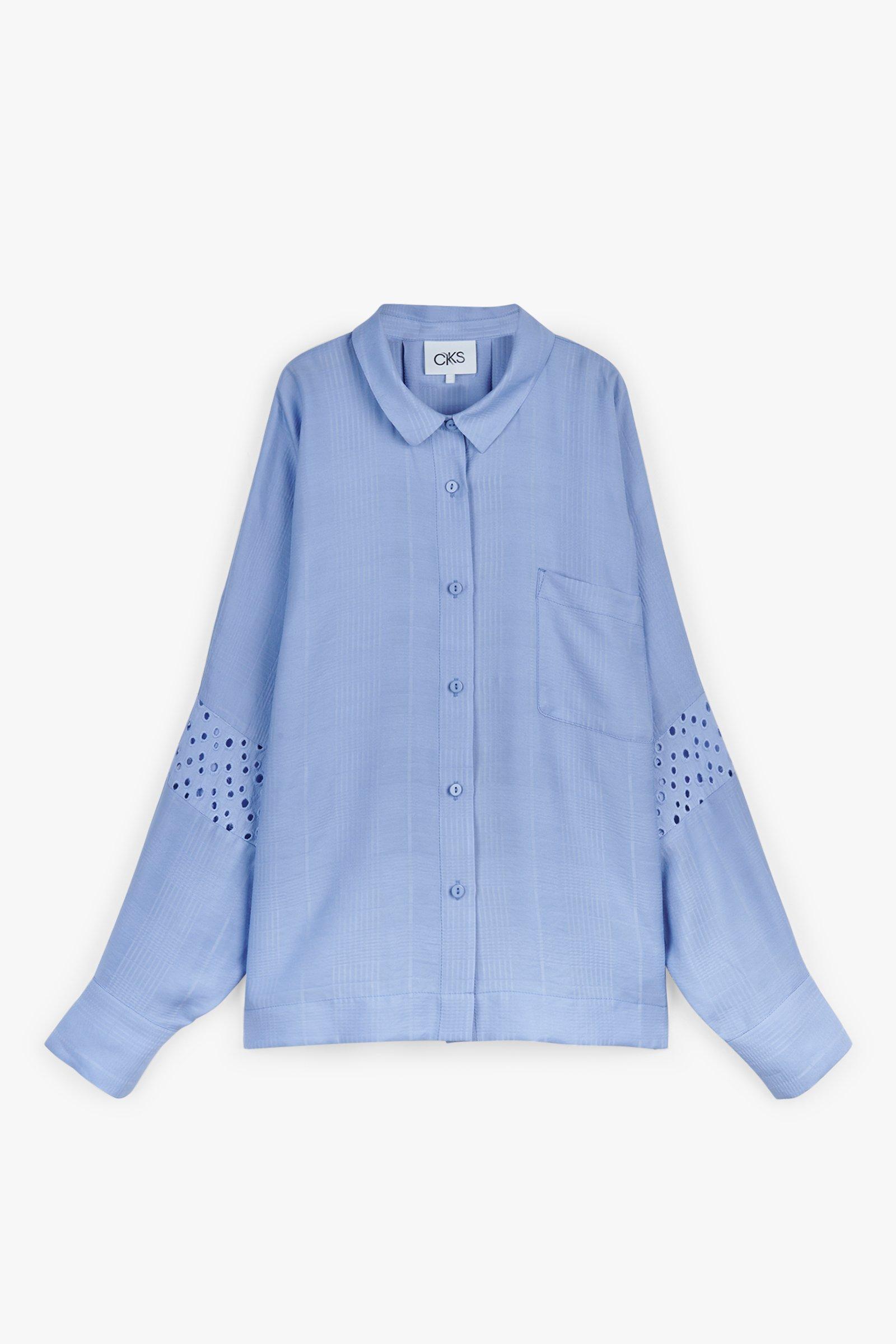 CKS Dames - LATINA - blouse korte mouwen - lila