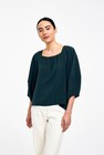 CKS Dames - SELINA - blouse long sleeves - dark green