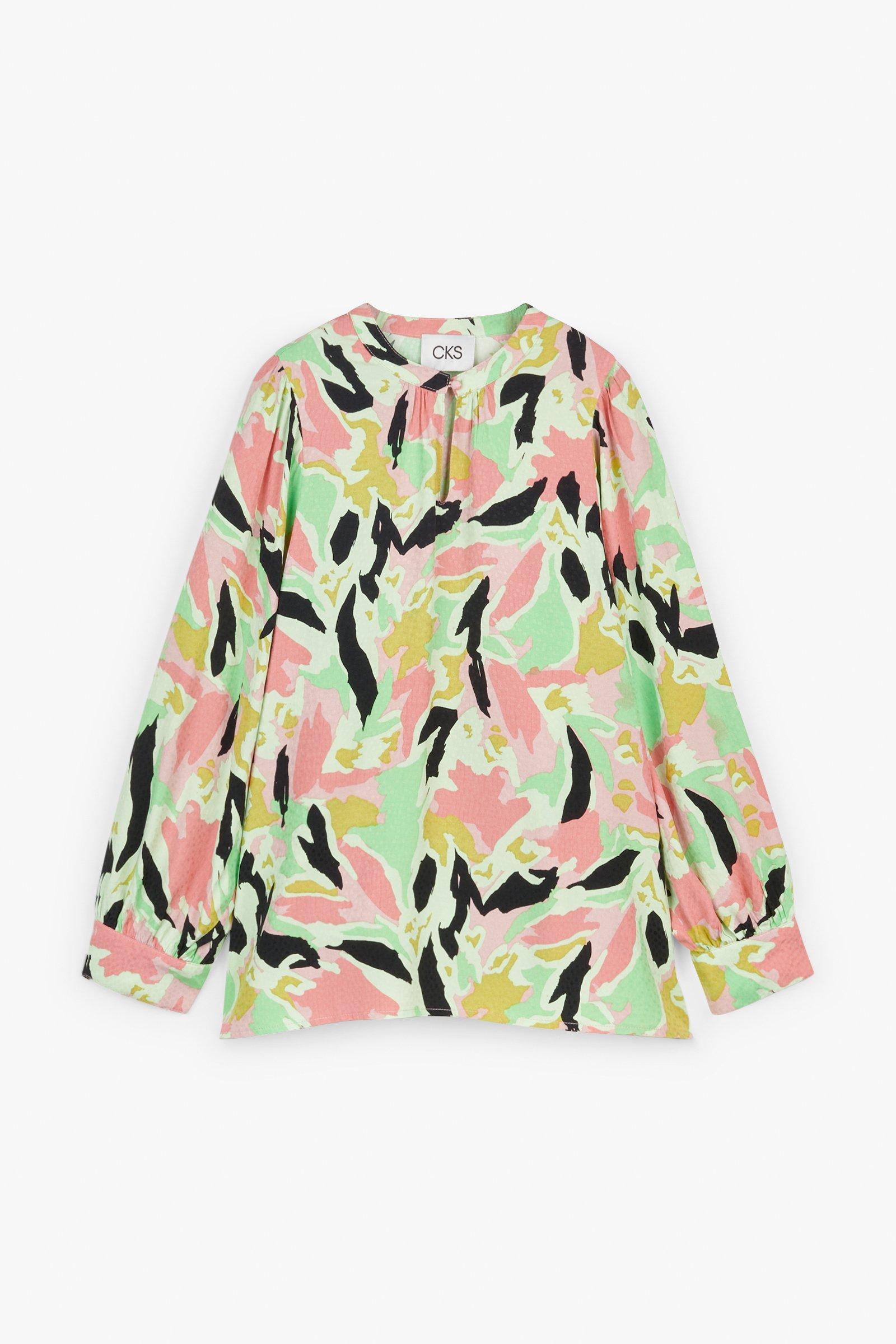 CKS Dames - MICKEY - blouse korte mouwen - roze