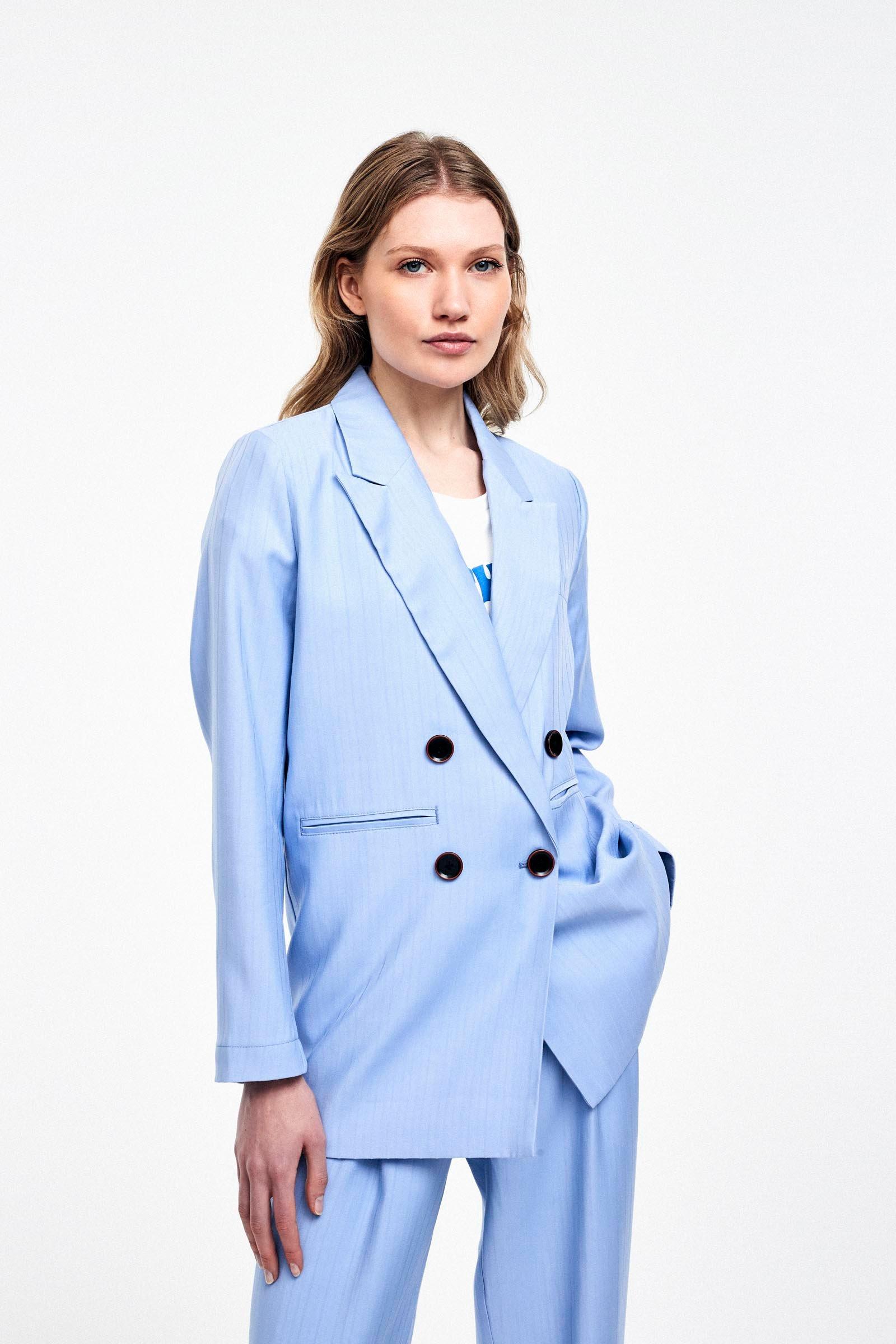 CKS Dames - SELVI - blazer - blauw