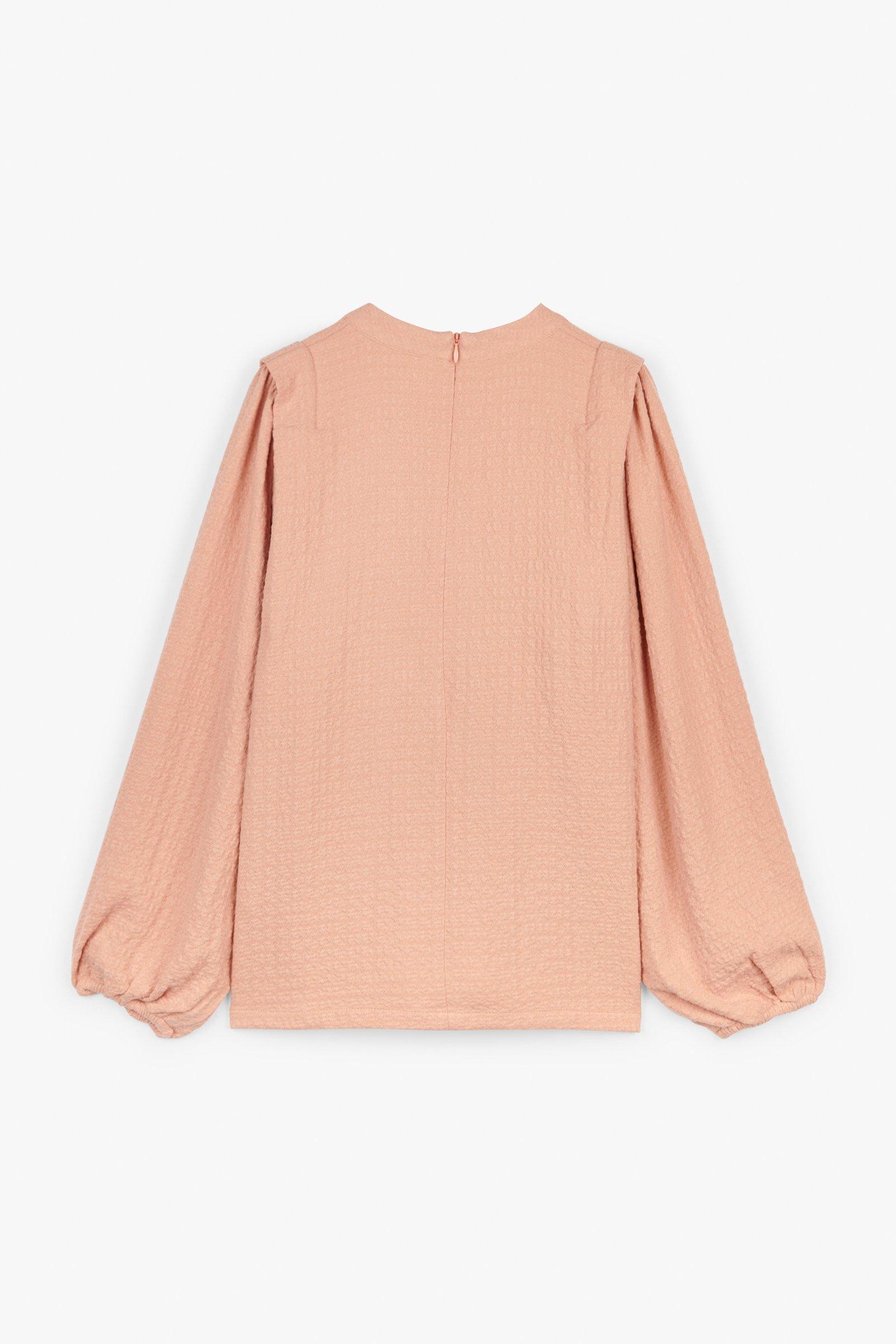 CKS Dames - RIVAL - blouse short sleeves - dark pink