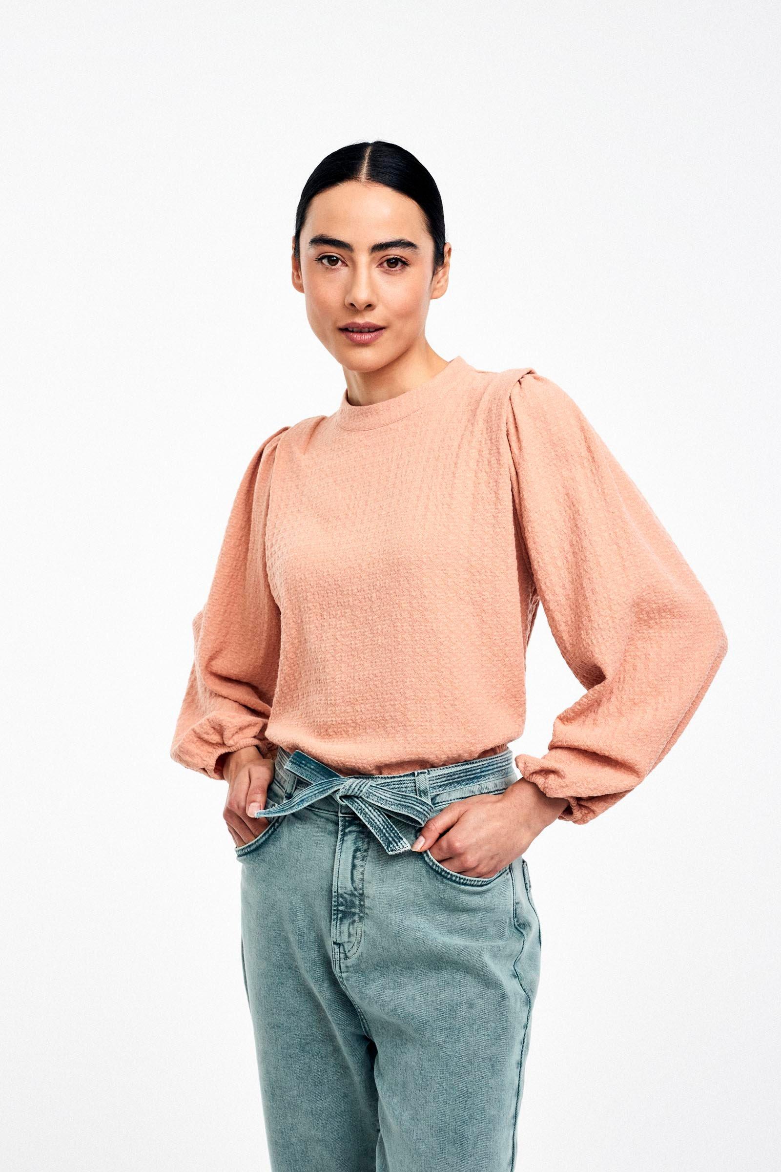 CKS Dames - RIVAL - blouse short sleeves - dark pink