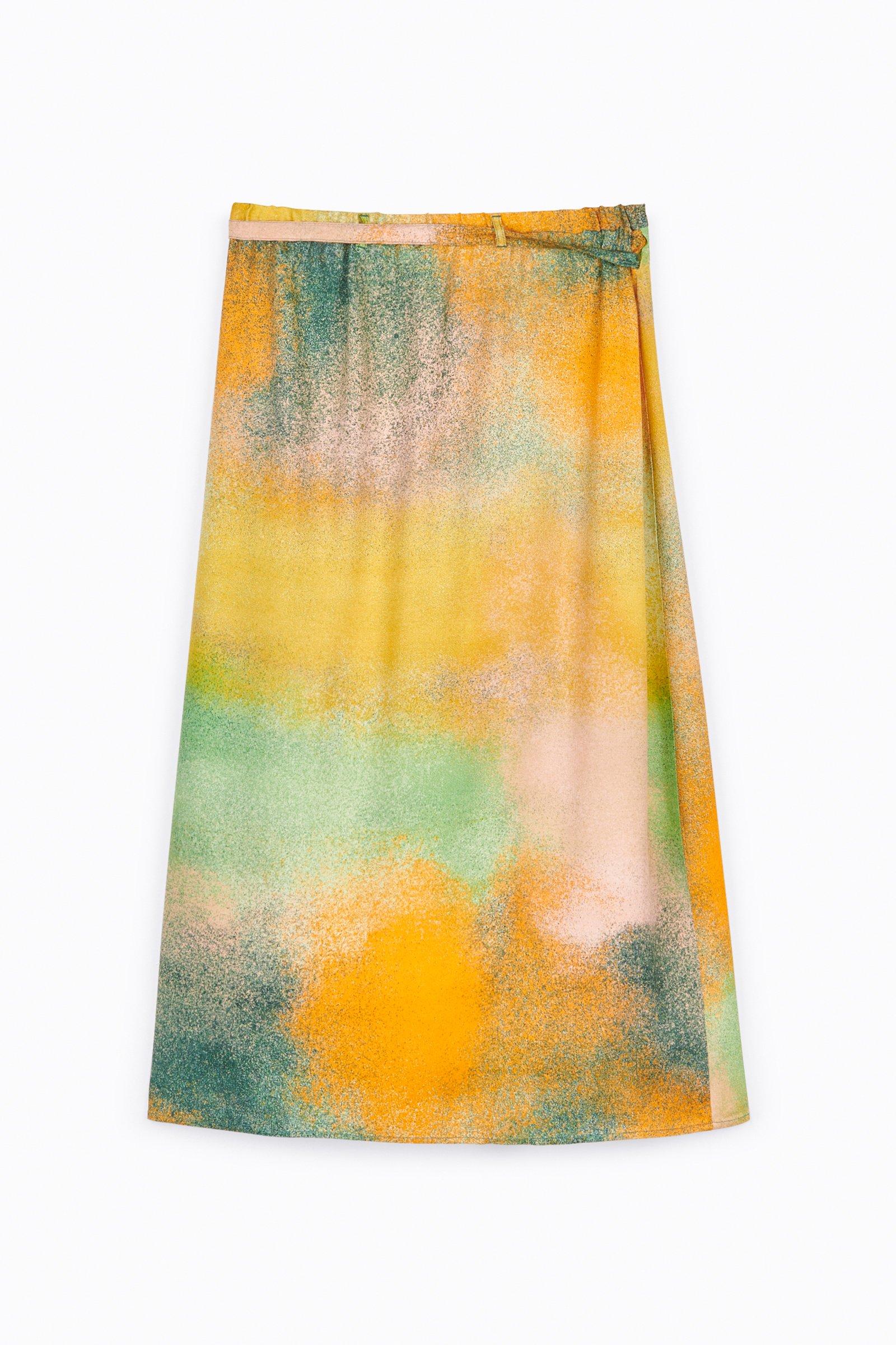 CKS Dames - WAANI - midi skirt - light orange