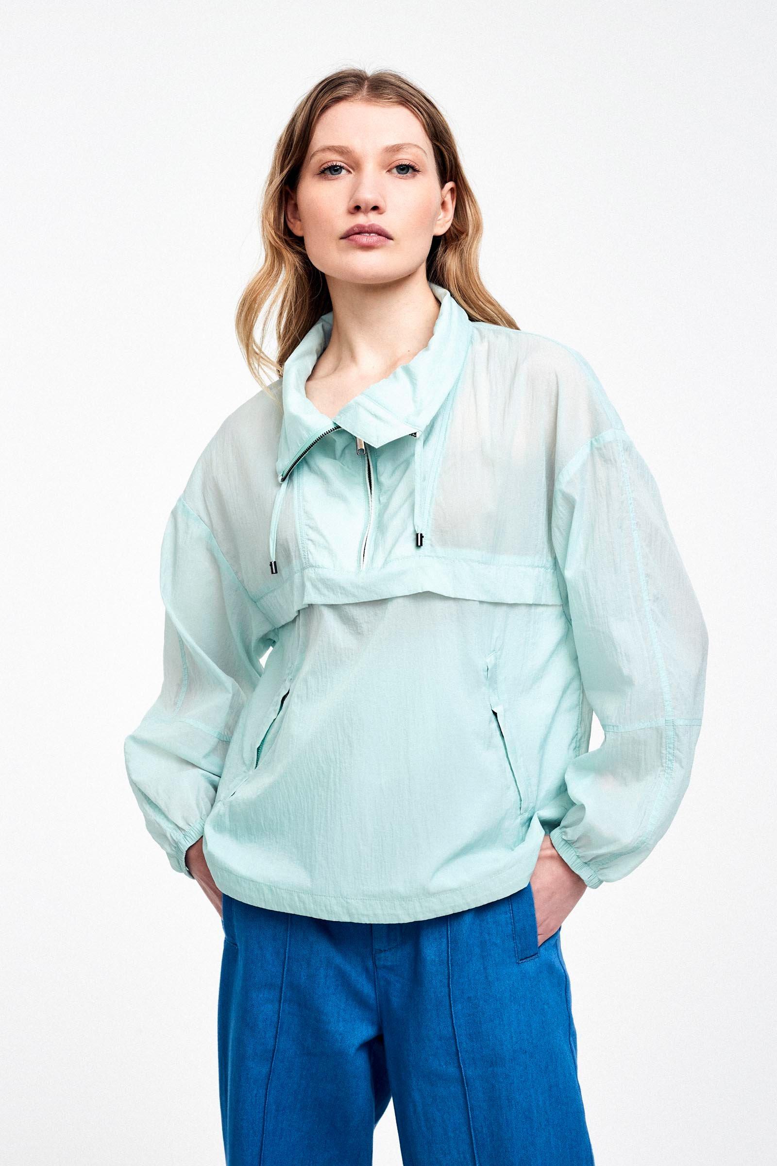 CKS Dames - WIKI - short jacketfantasy - light green