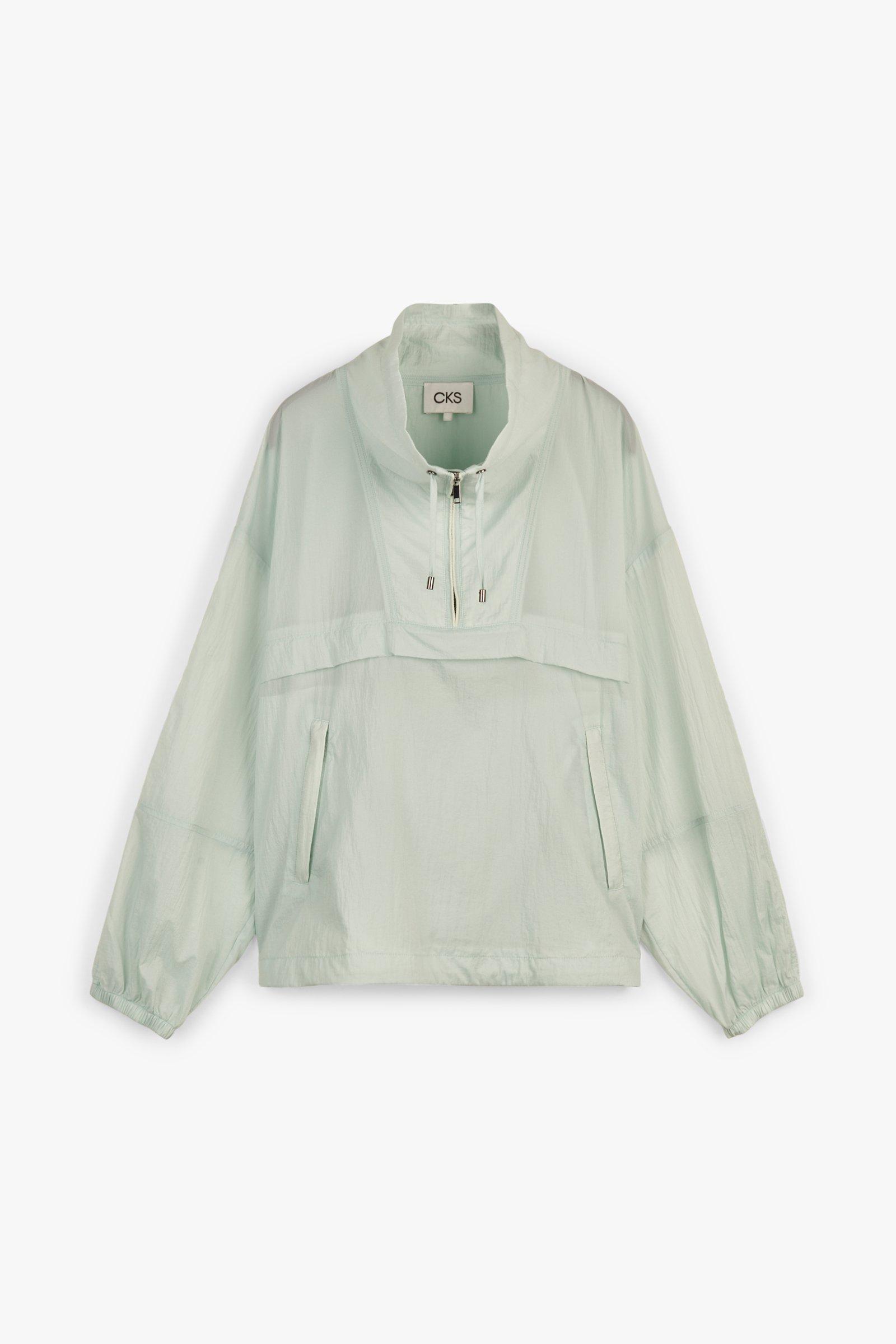 CKS Dames - WIKI - short jacketfantasy - light green