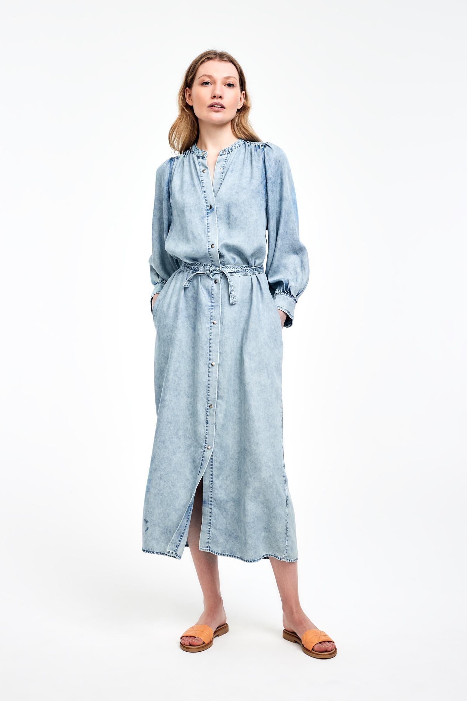 CKS Dames - WALEY - robe longue - bleu