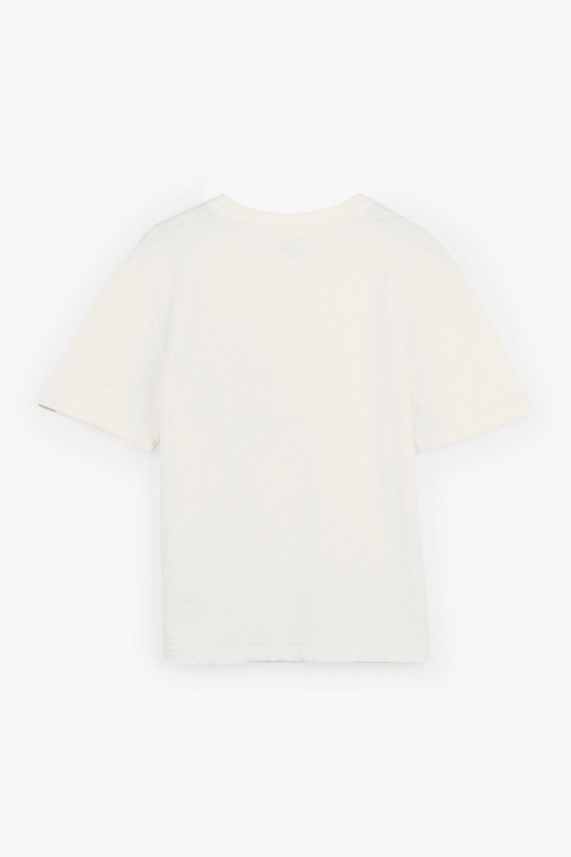 CKS Kids - YANNIEK - t-shirt korte mouwen - wit