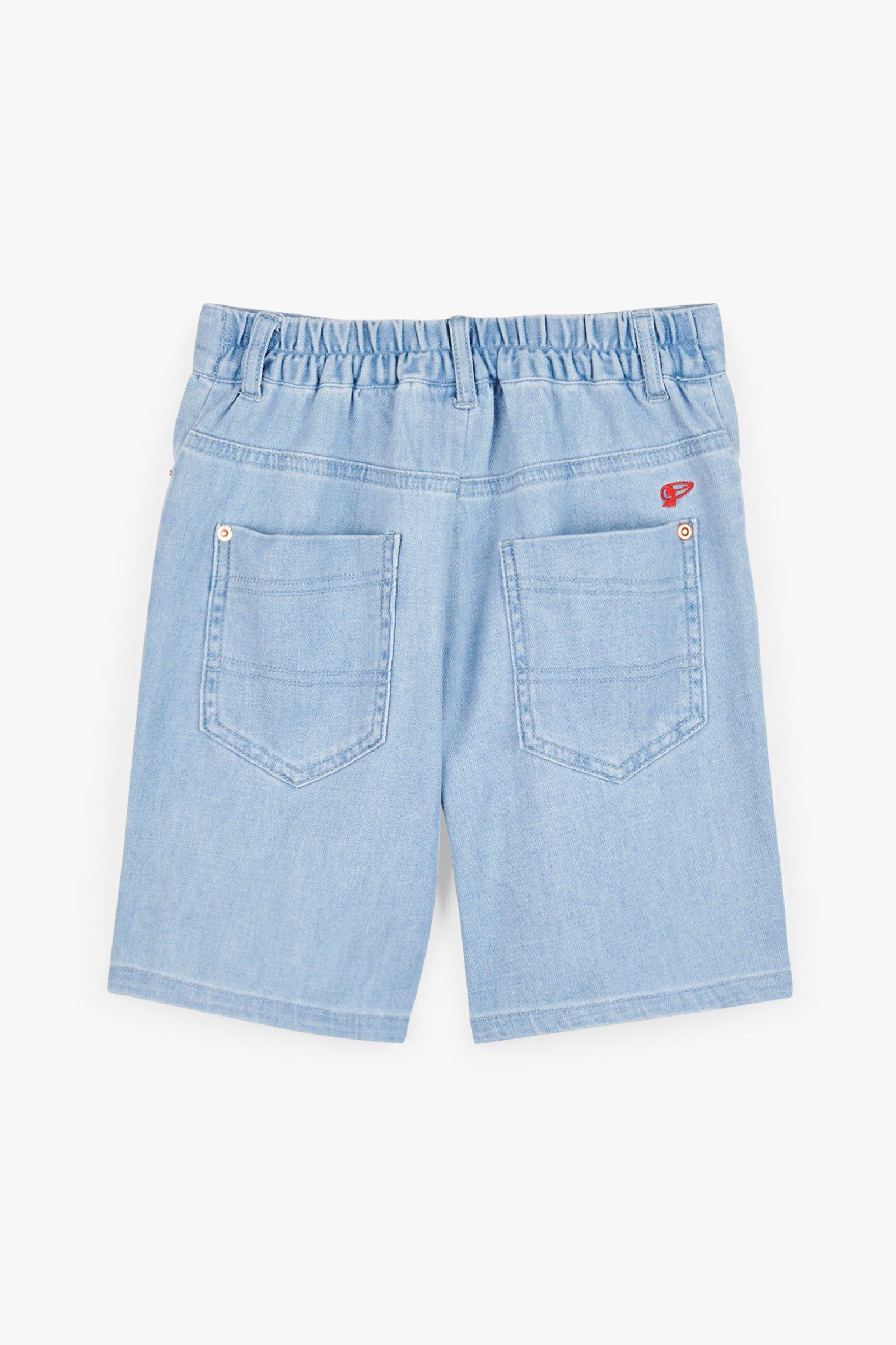 CKS Kids - YETREN - bermuda long - bleu