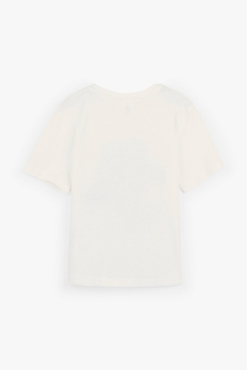 CKS Kids - YOHN - t-shirt à manches courtes - blanc