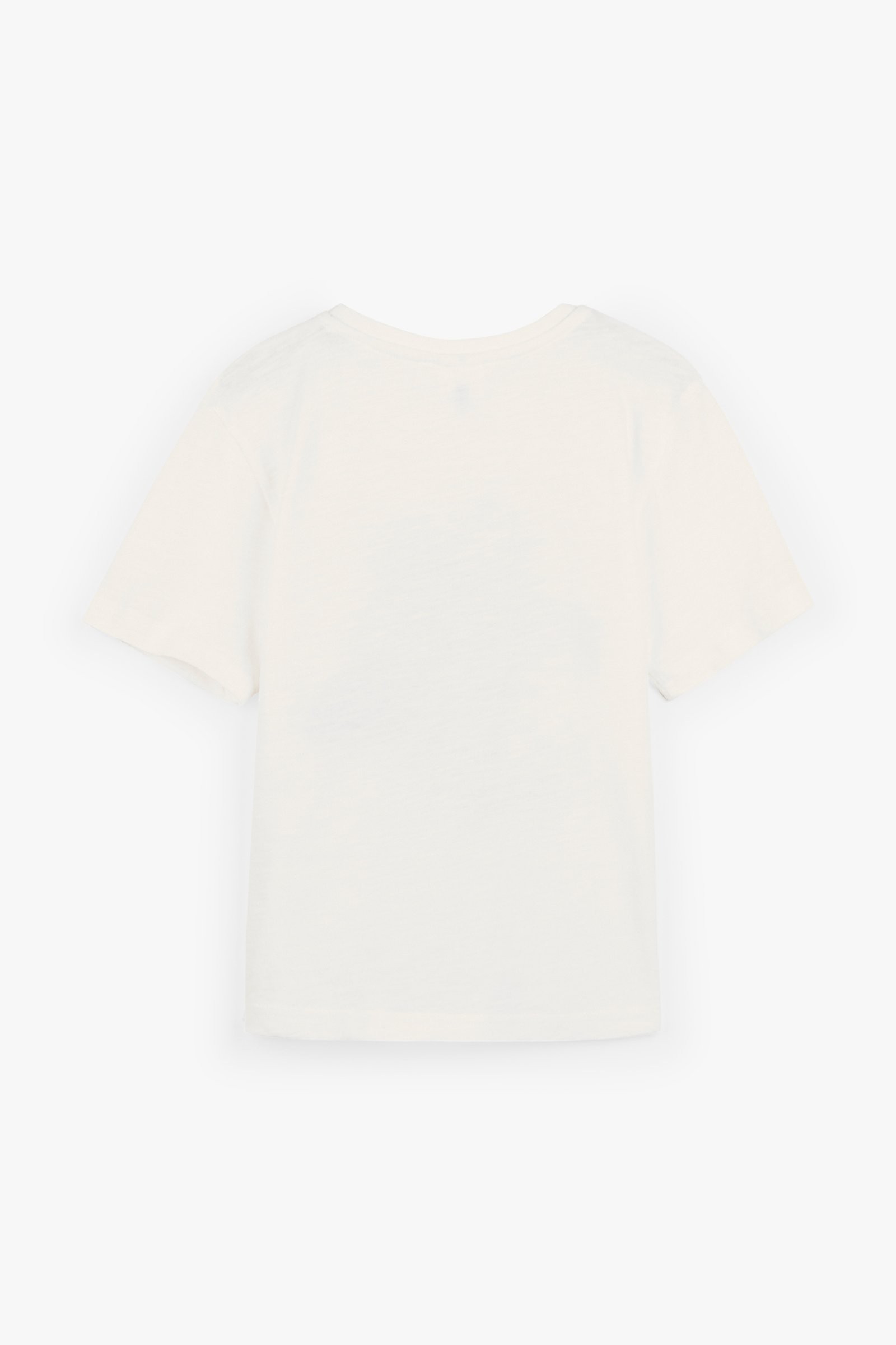 CKS Kids - YOHN - t-shirt korte mouwen - wit
