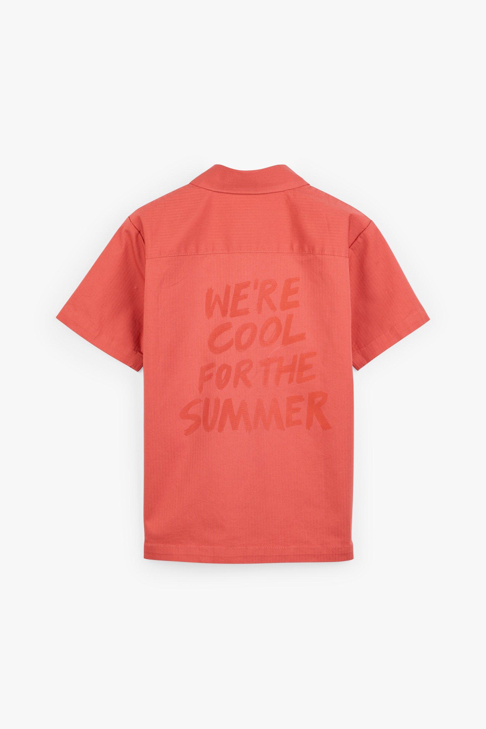 CKS Kids - YOUP - shirt short sleeves - dark red