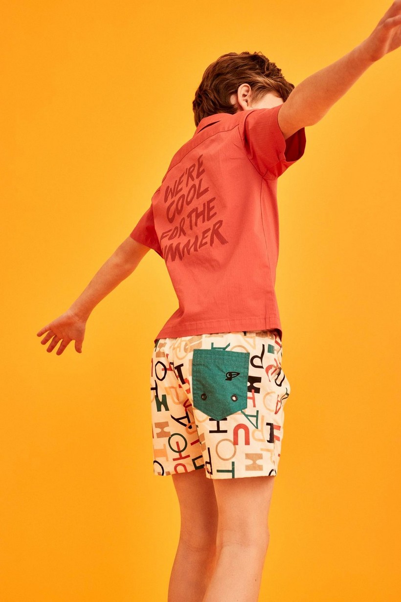 CKS Kids - YOUP - shirt korte mouwen - donkerrood
