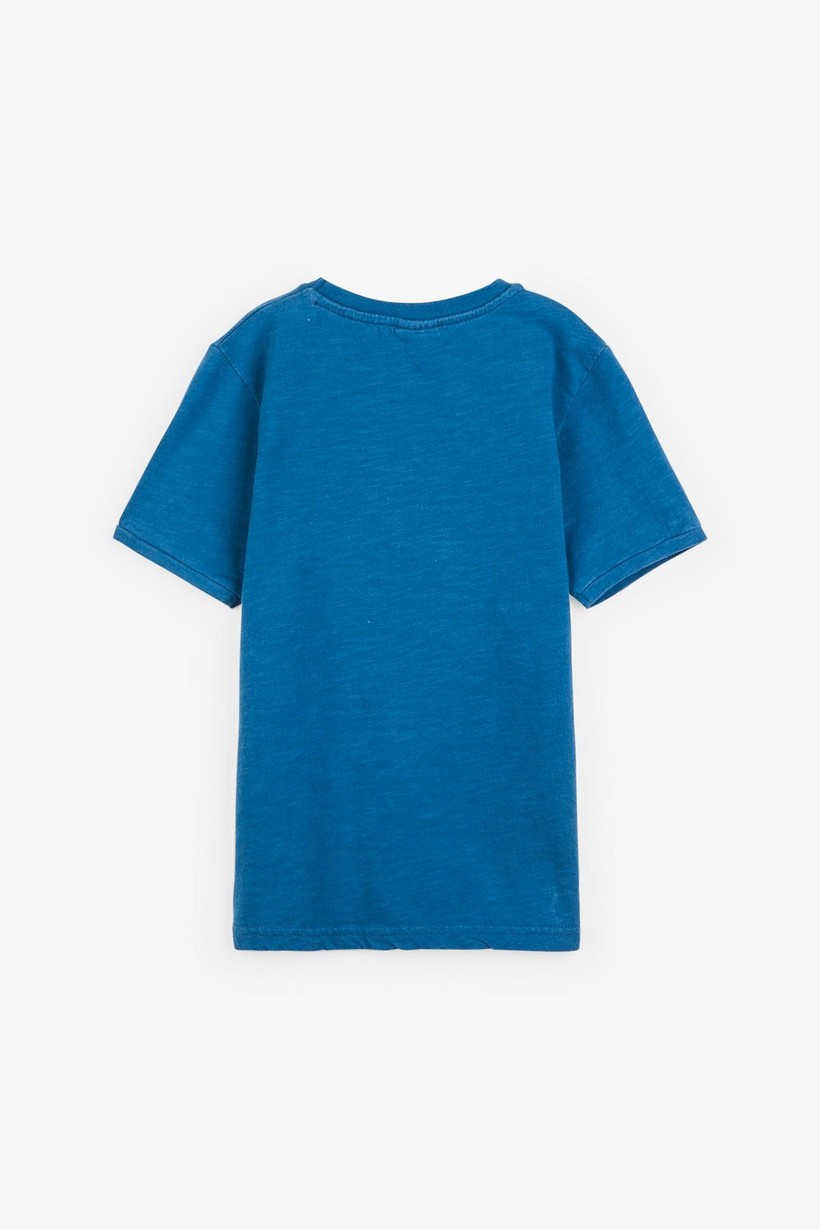CKS Kids - YUSTIN - t-shirt korte mouwen - blauw