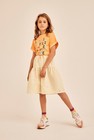 CKS Kids - DEMMA - short skirt - light yellow