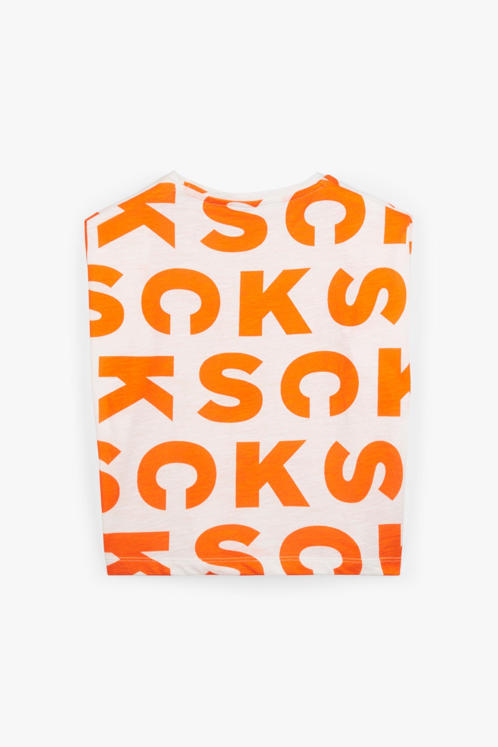 CKS Kids - DIVINE - mouwloze top - wit