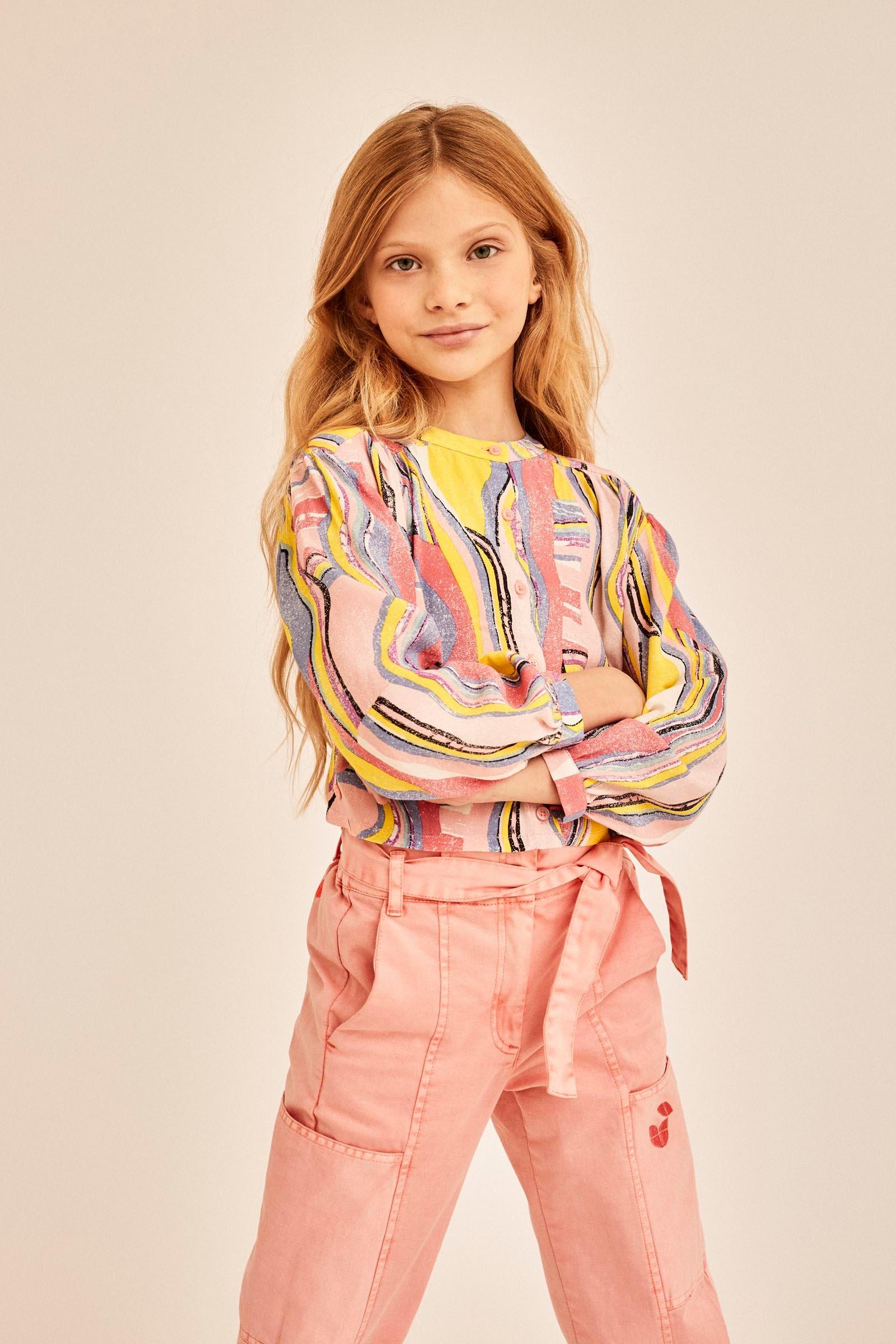 CKS Kids - ELORIA - blouse korte mouwen - lila