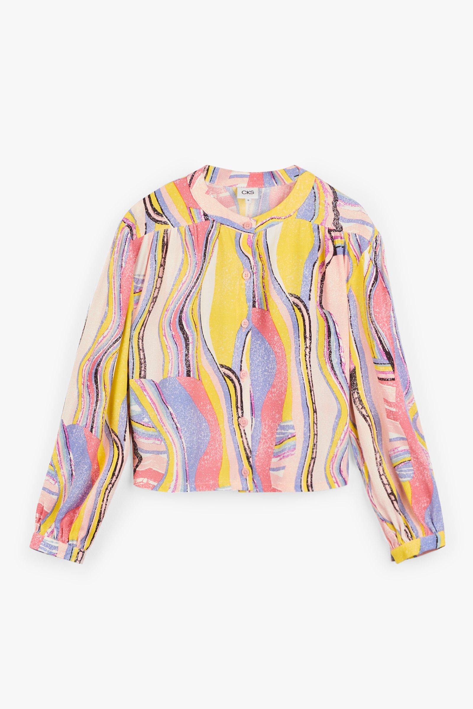 CKS Kids - ELORIA - blouse korte mouwen - lila
