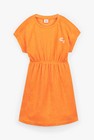 CKS Kids - EMON - korte jurk - intens oranje