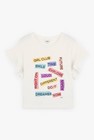CKS Kids - DOOZIE - t-shirt korte mouwen - wit